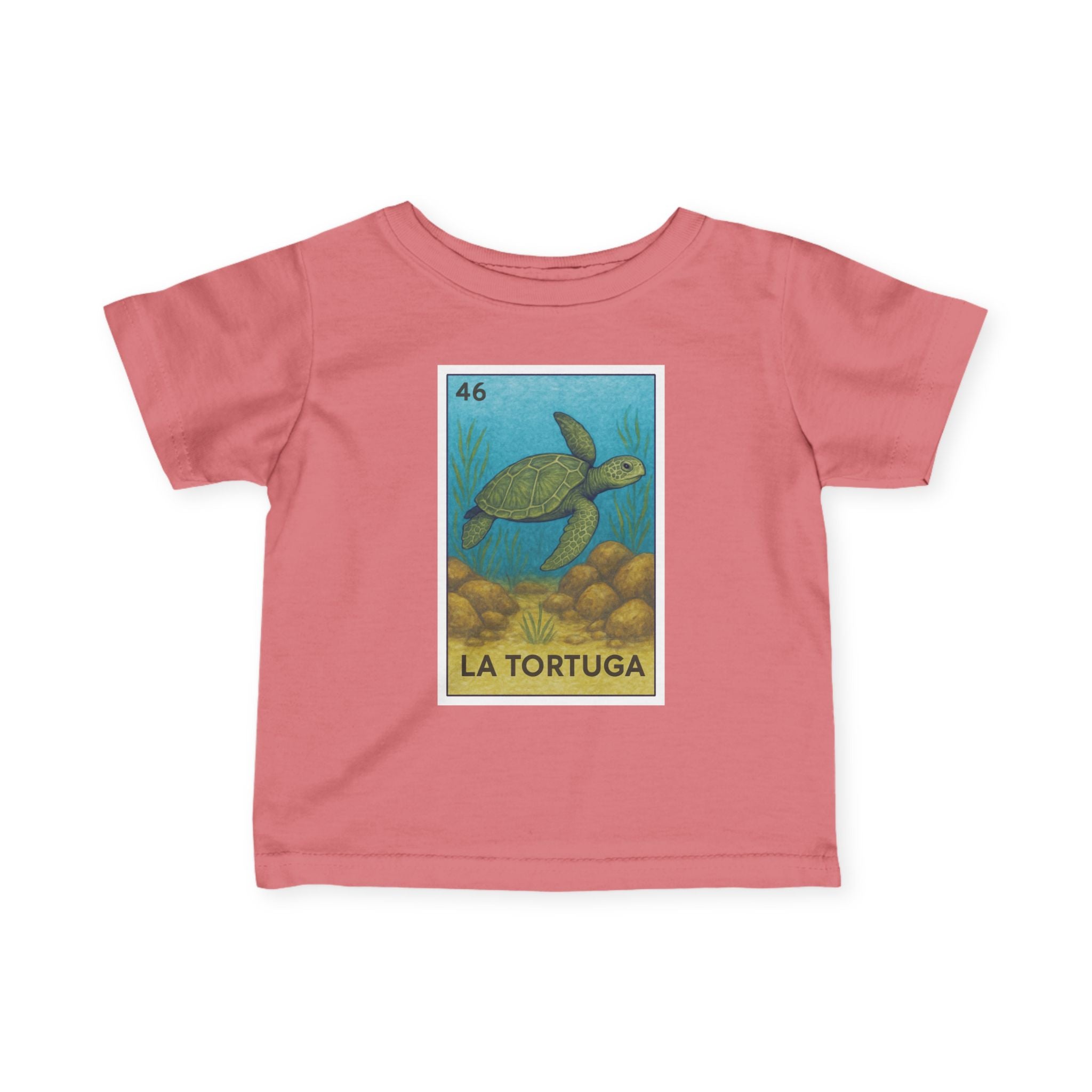 Turtle Lotería - Infant 100% Cotton T-Shirt (La Tortuga)