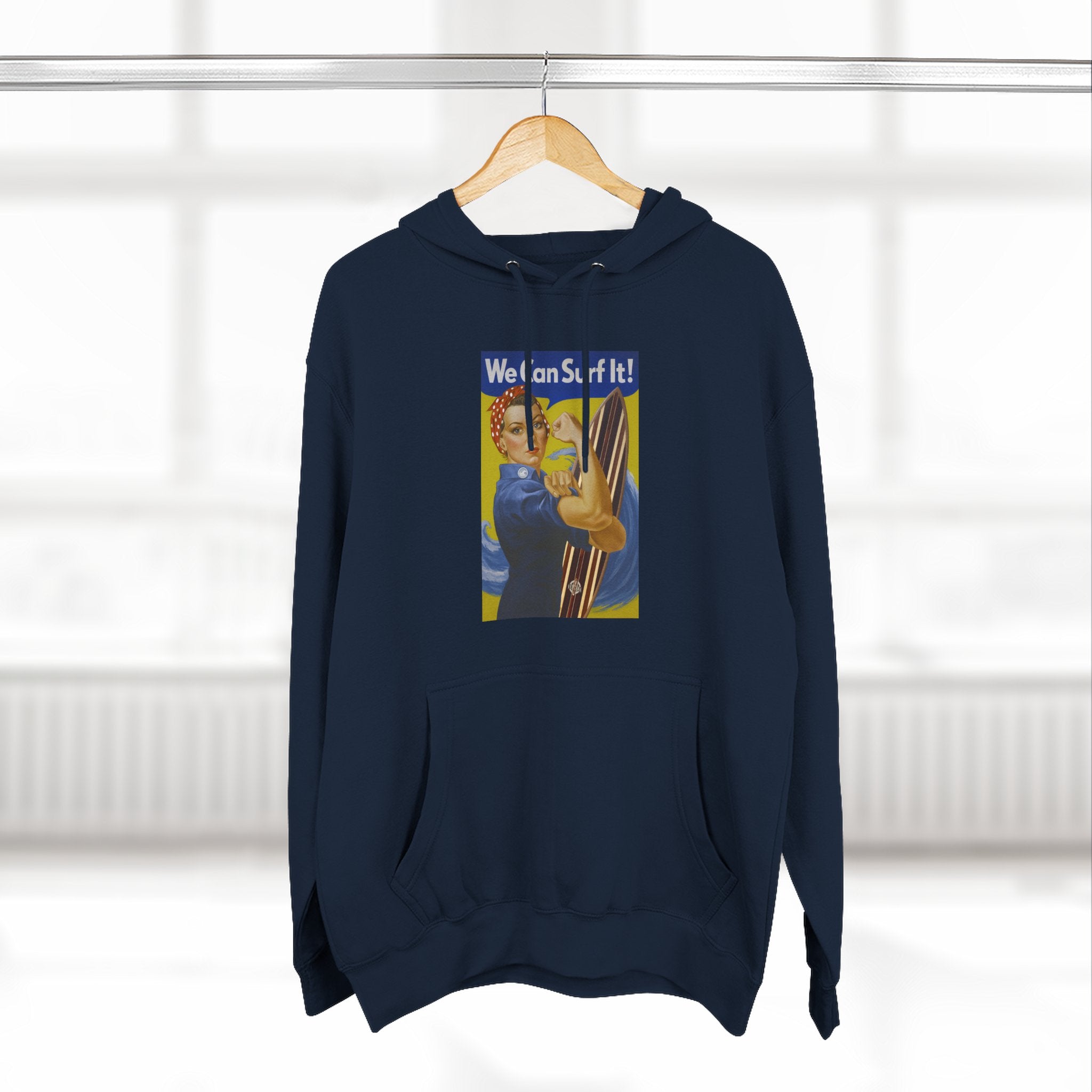 Rosie the Surfer Fleece Hoodie