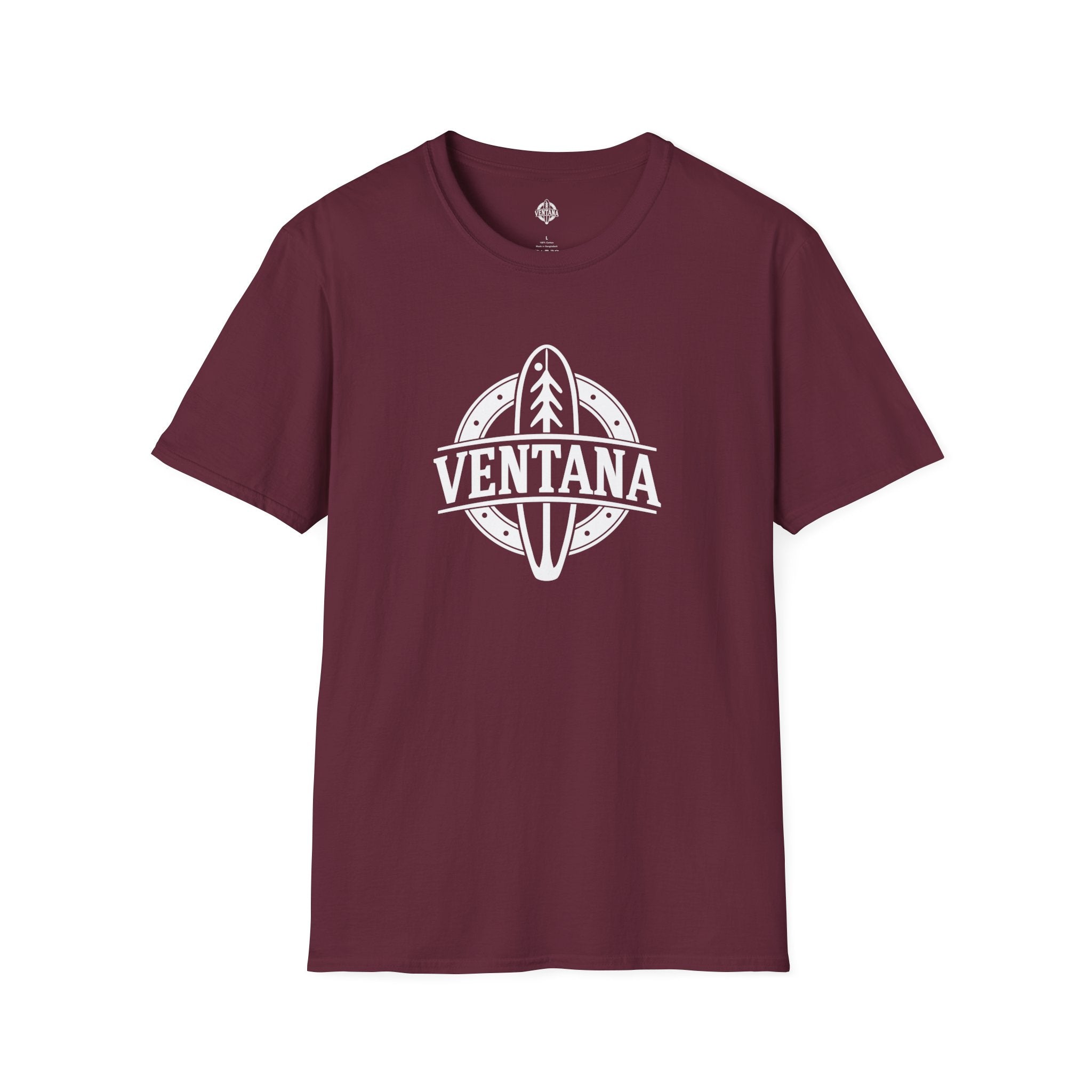 Ventana Treefish Logo Unisex - Soft Style U.S. Cotton T-Shirt
