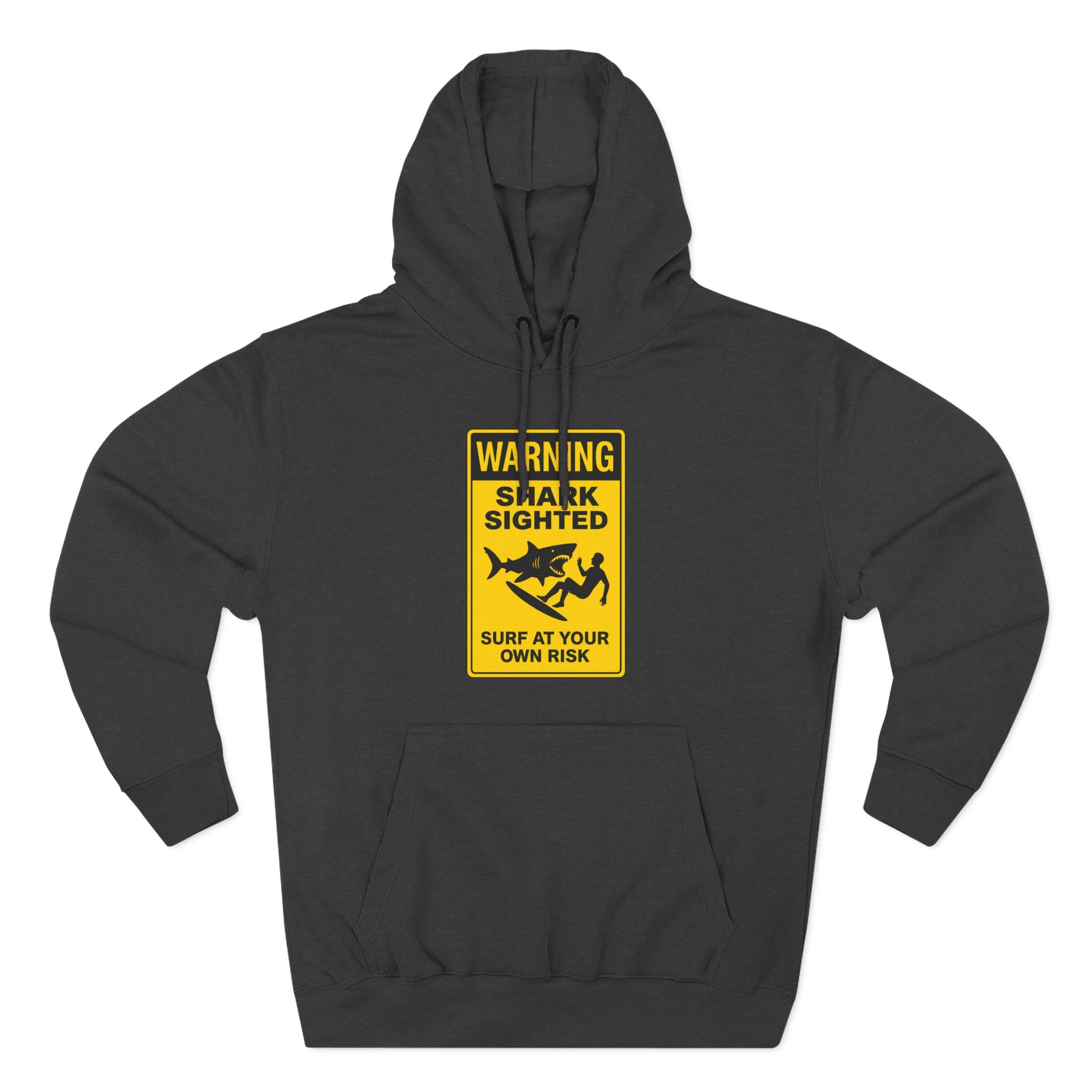 Shark Sighted fleece hoodie image 5