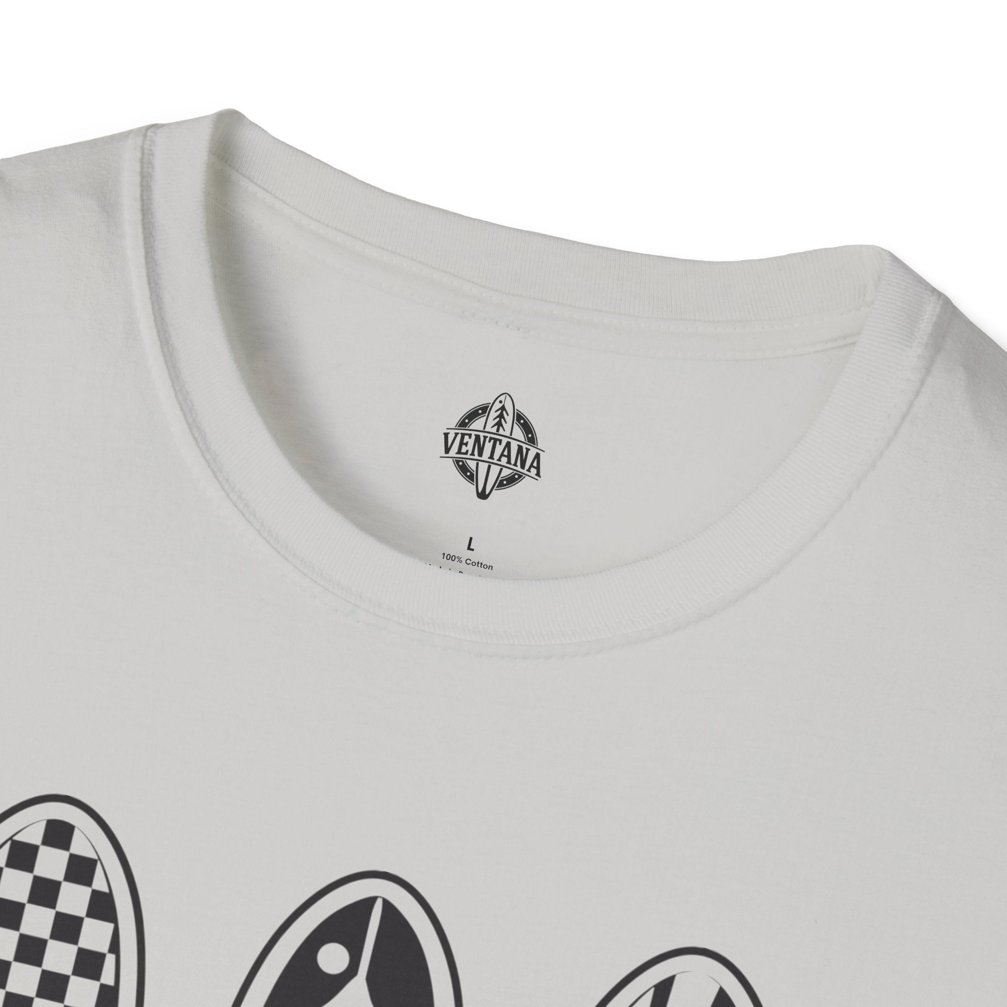 Ventana Three Board Unisex - Soft Style U.S. Cotton T-Shirt