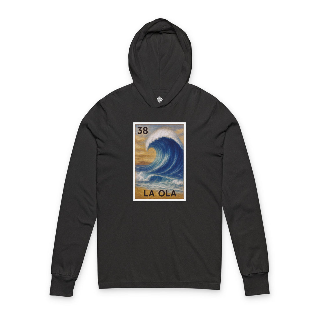 Wave Loteria hooded long sleeve t-shirt image 2
