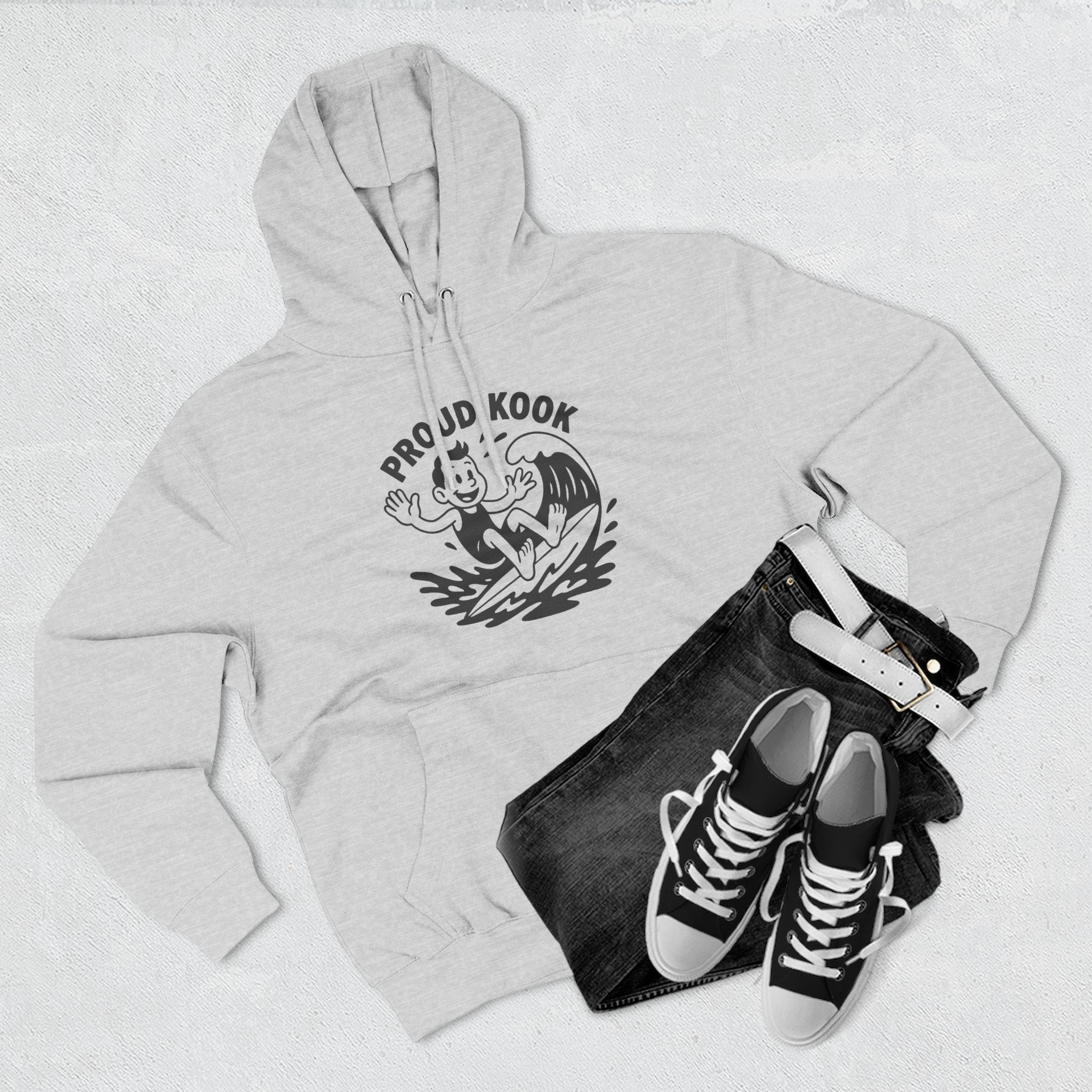 Proud Kook Unisex - Pull-Over Cotton Blend Fleece Hoodie