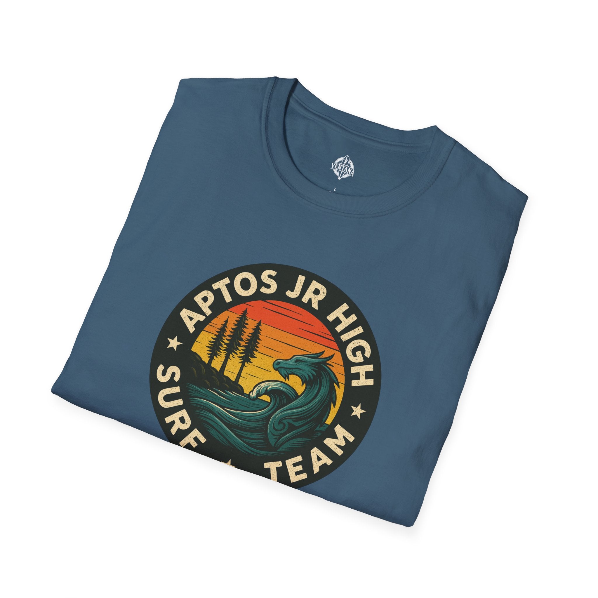 Aptos Junior High Surf Team Unisex - U.S. Cotton T-Shirt