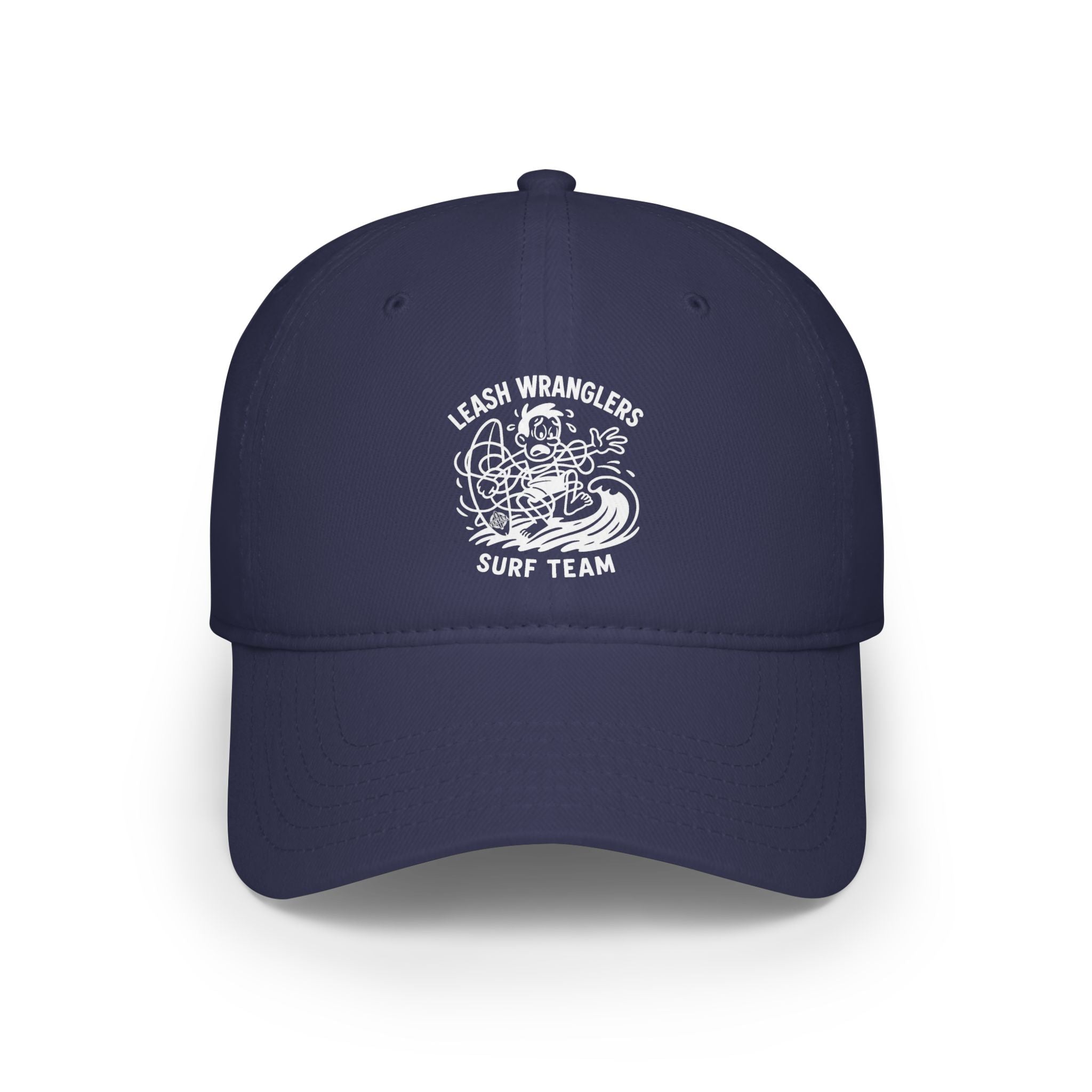 Leash Wranglers Surf Team Unisex - 100% Cotton Baseball Cap