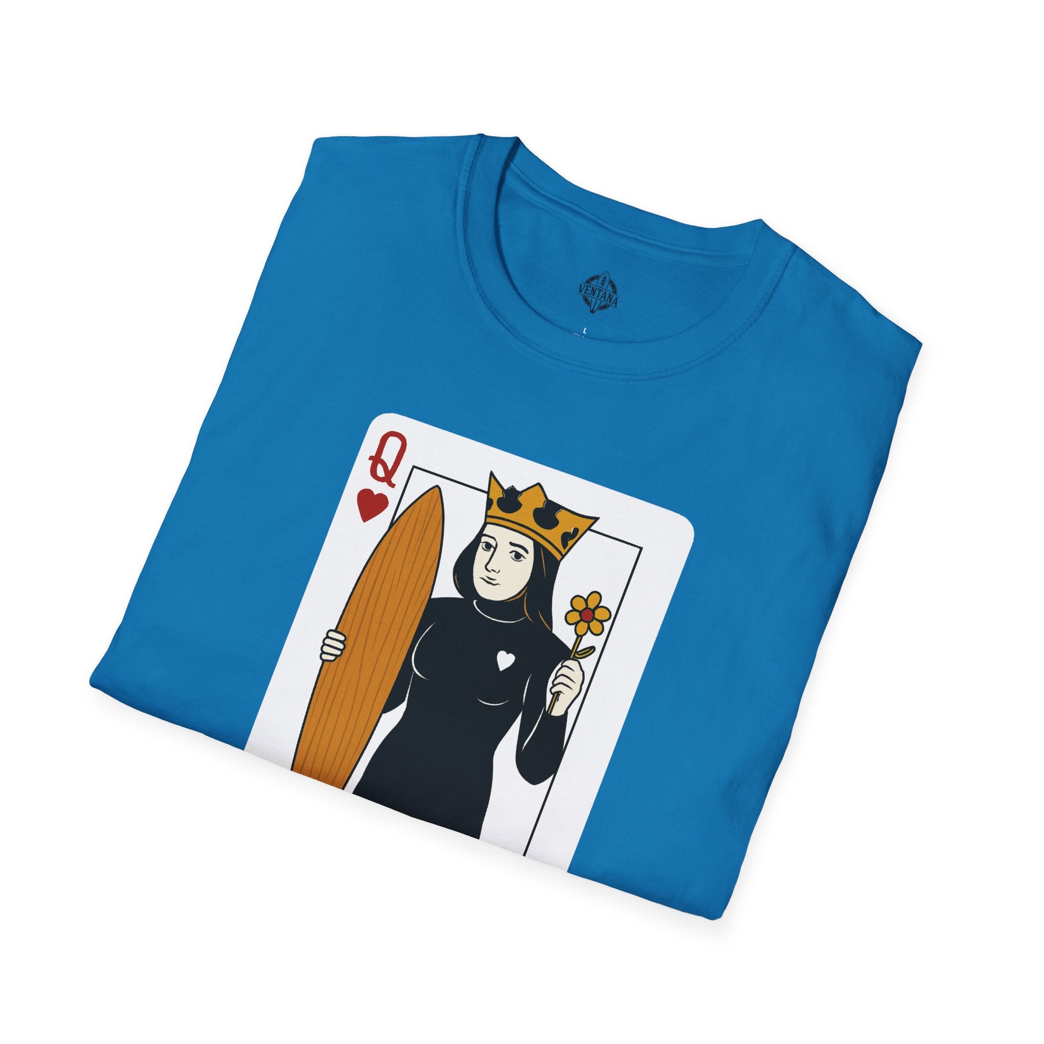 Queen of Hearts Surfer T-Shirt