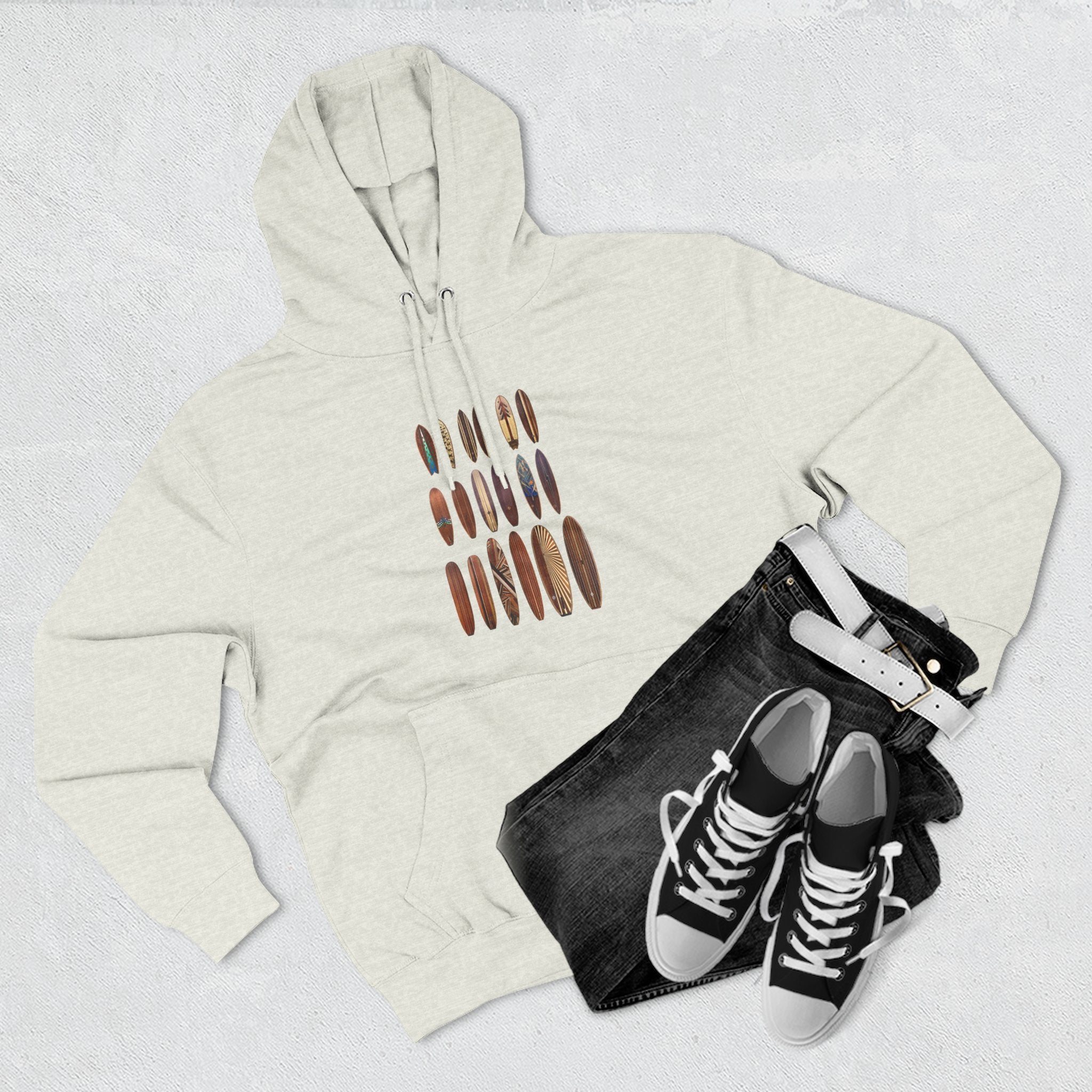 Ventana Wooden Surfboards Fleece Hoodie