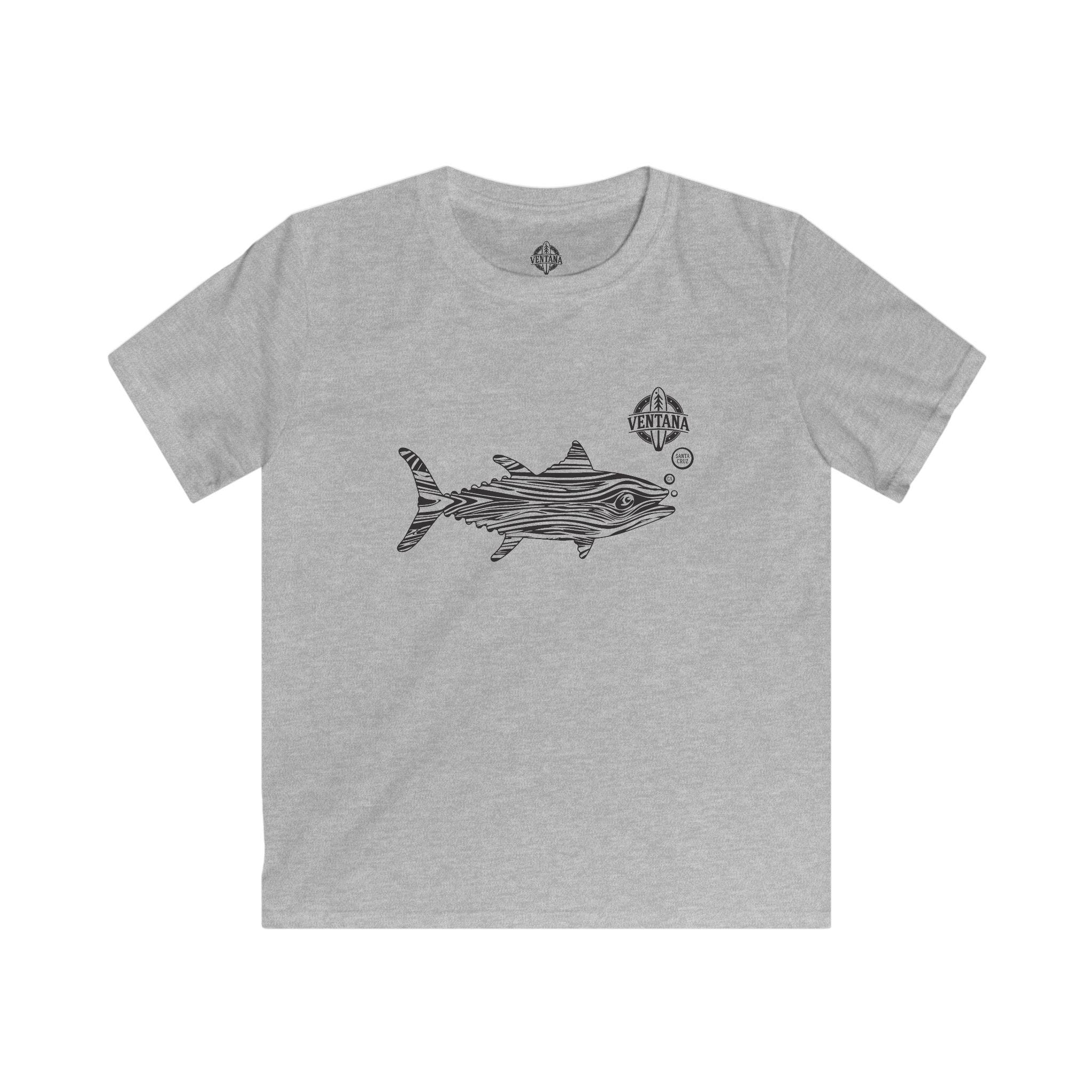 Ventana Wooden Tuna kids soft style t-shirt image 6
