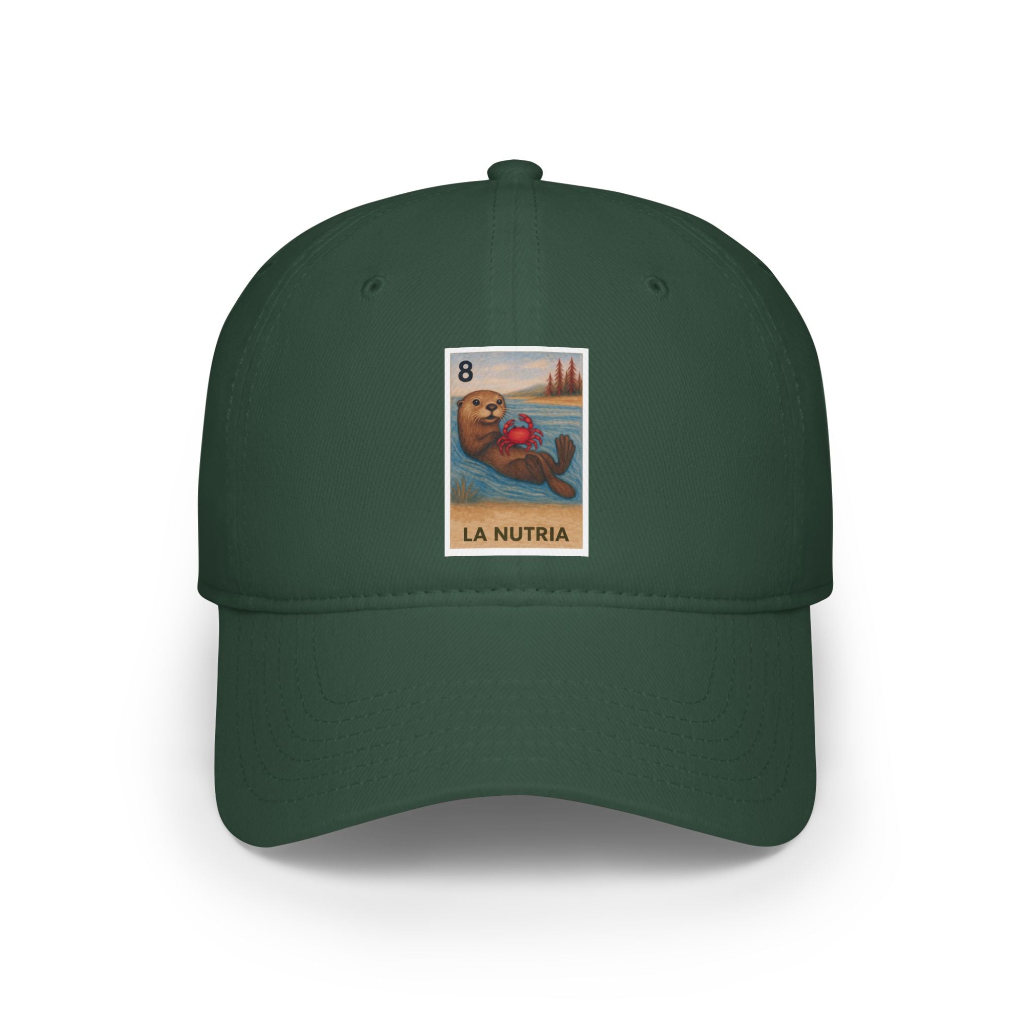 Sea Otter Lotería baseball cap image 4