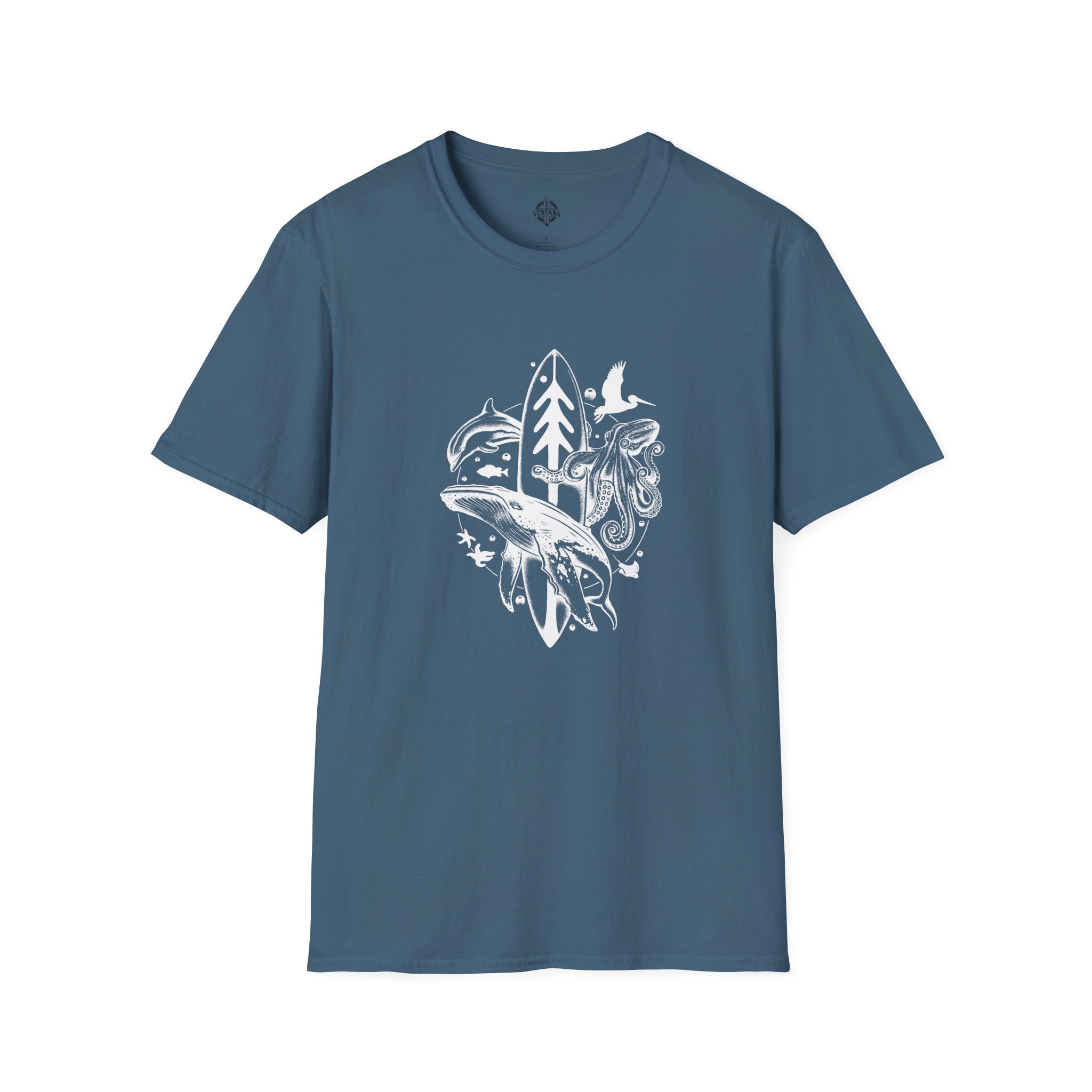 Ventana Monterey Bay by Thiago Bianchini cotton t-shirt image 3