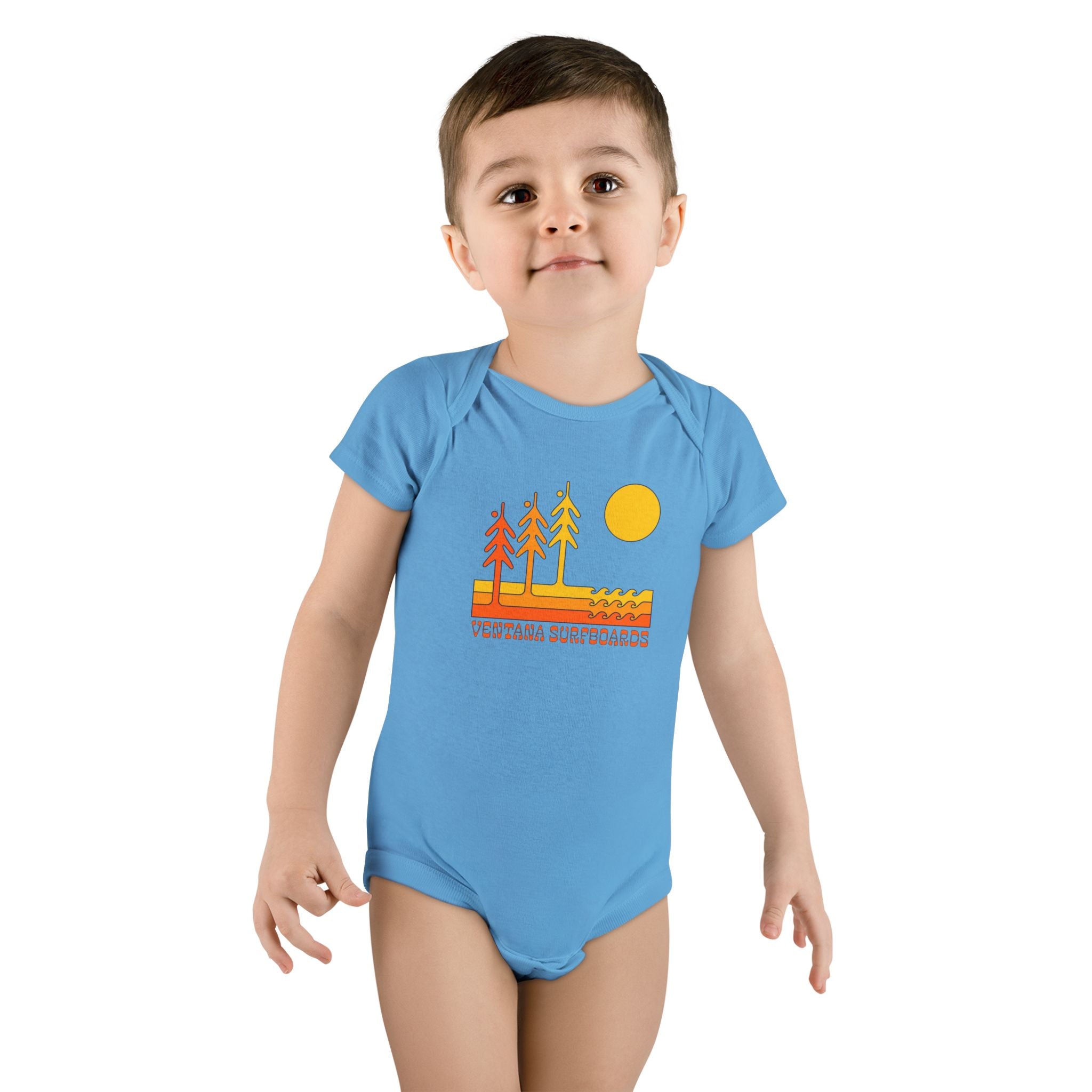 Ventana Circa 78 - Baby Short Sleeve 100% Cotton Onesie