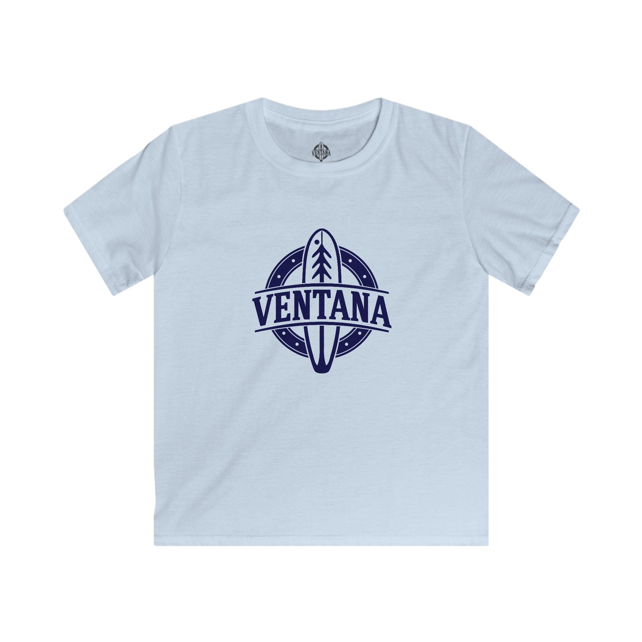 Ventana Psychedelic Treefish Logo kids soft style t-shirt image 2