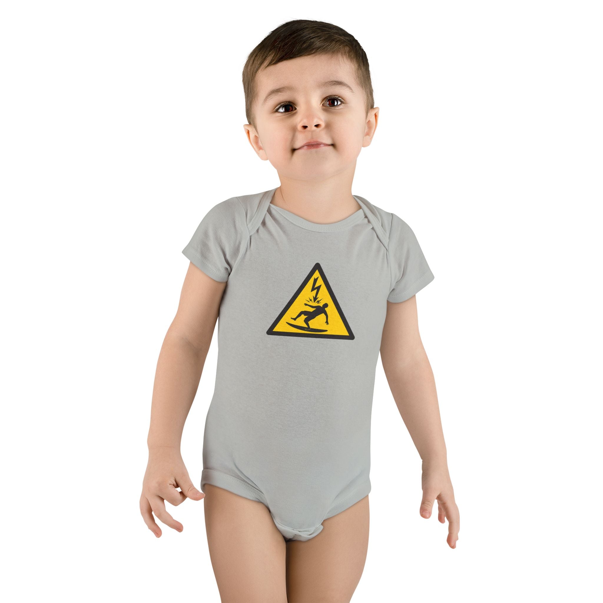 Electric Surfer baby cotton onesie image 9