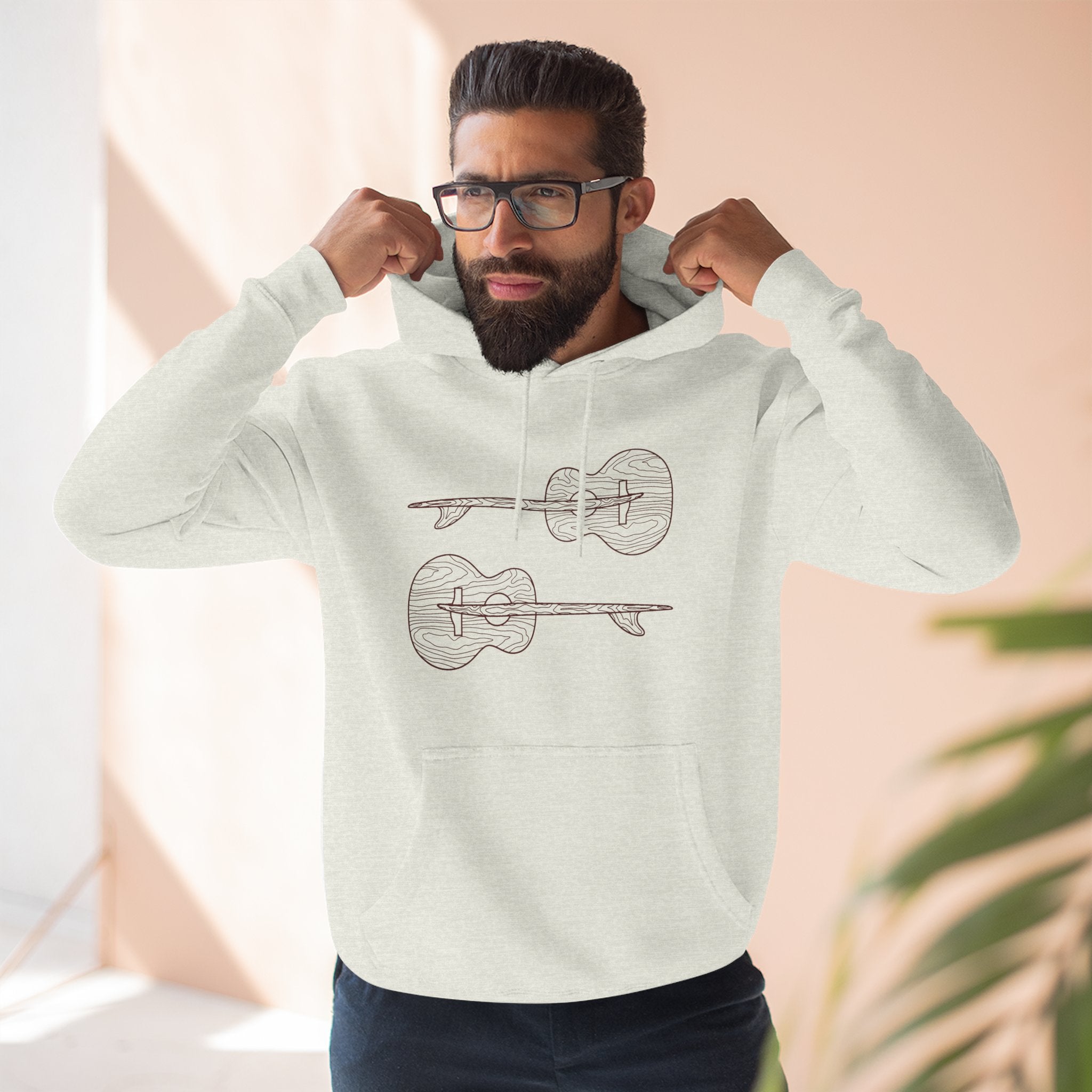 Ventana Santa Cruz Guitar Collab Fleece Hoodie