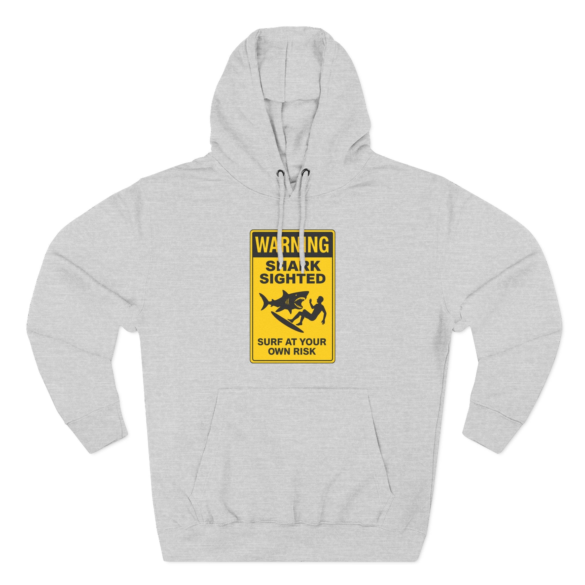 Shark Sighted fleece hoodie image 4