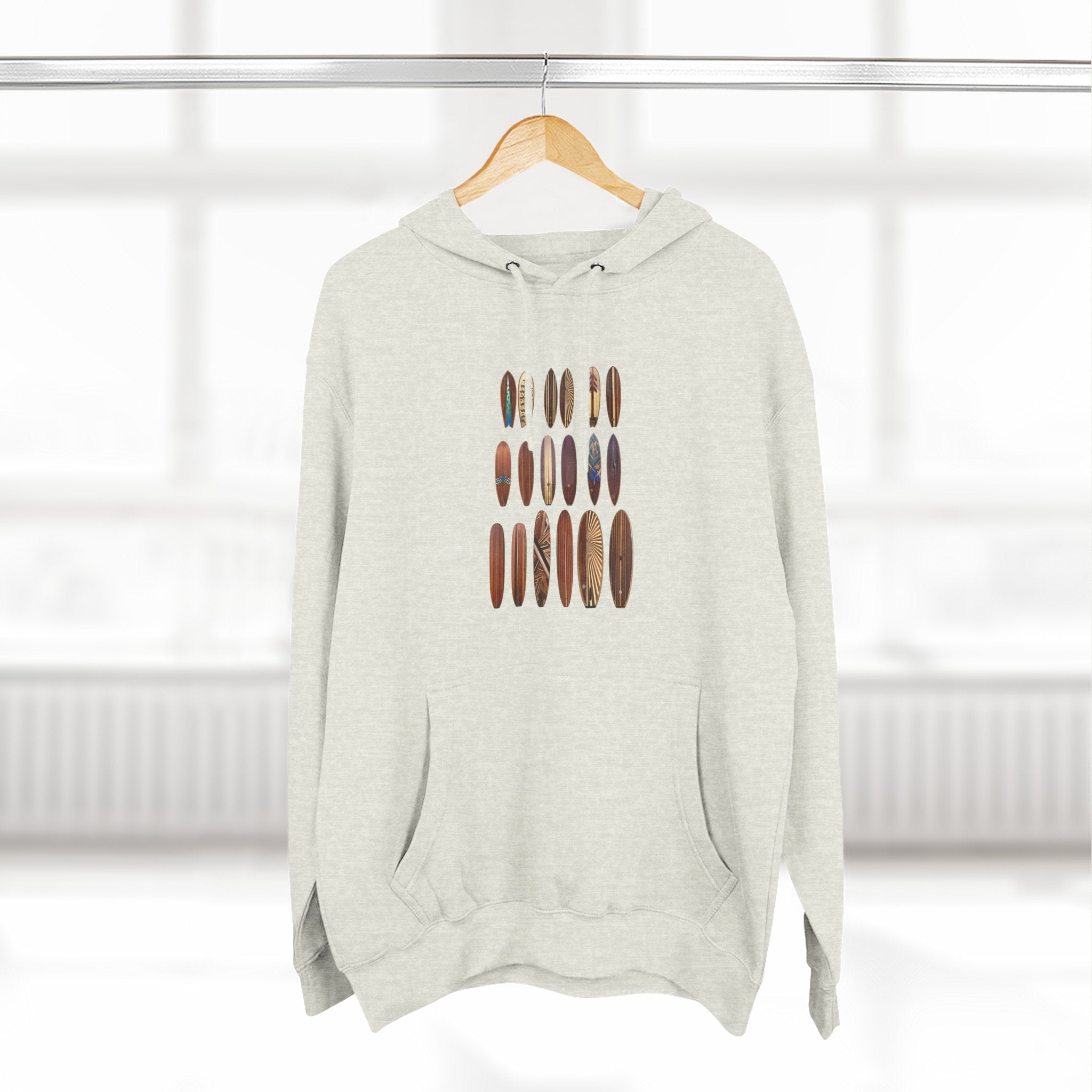 Ventana Wooden Surfboards Fleece Hoodie