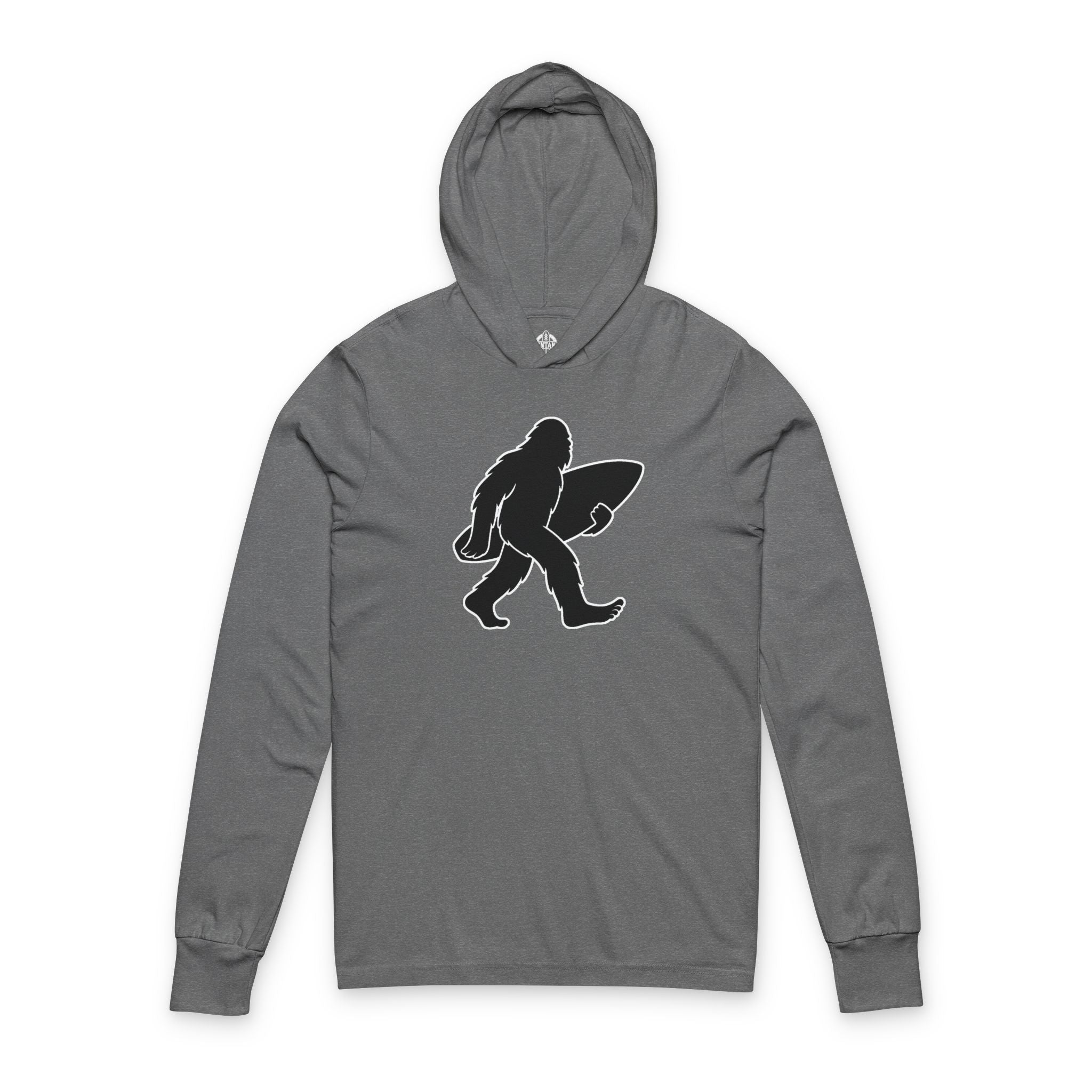 Ventana Surfsquatch Unisex - Cotton Long Sleeve Hooded T-Shirt