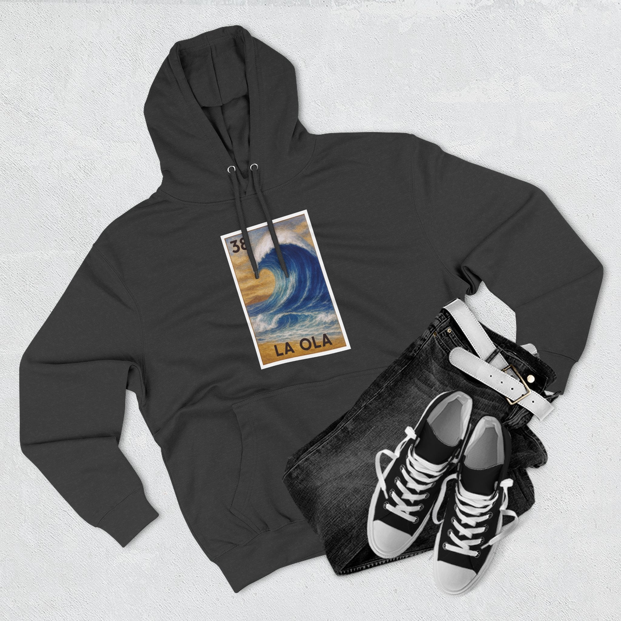 Wave Lotería Fleece Hoodie
