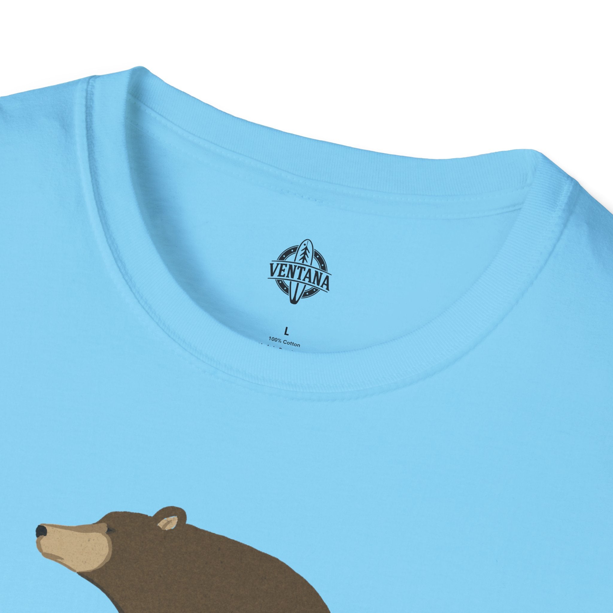 Surfing Grizzly Bear T-Shirt