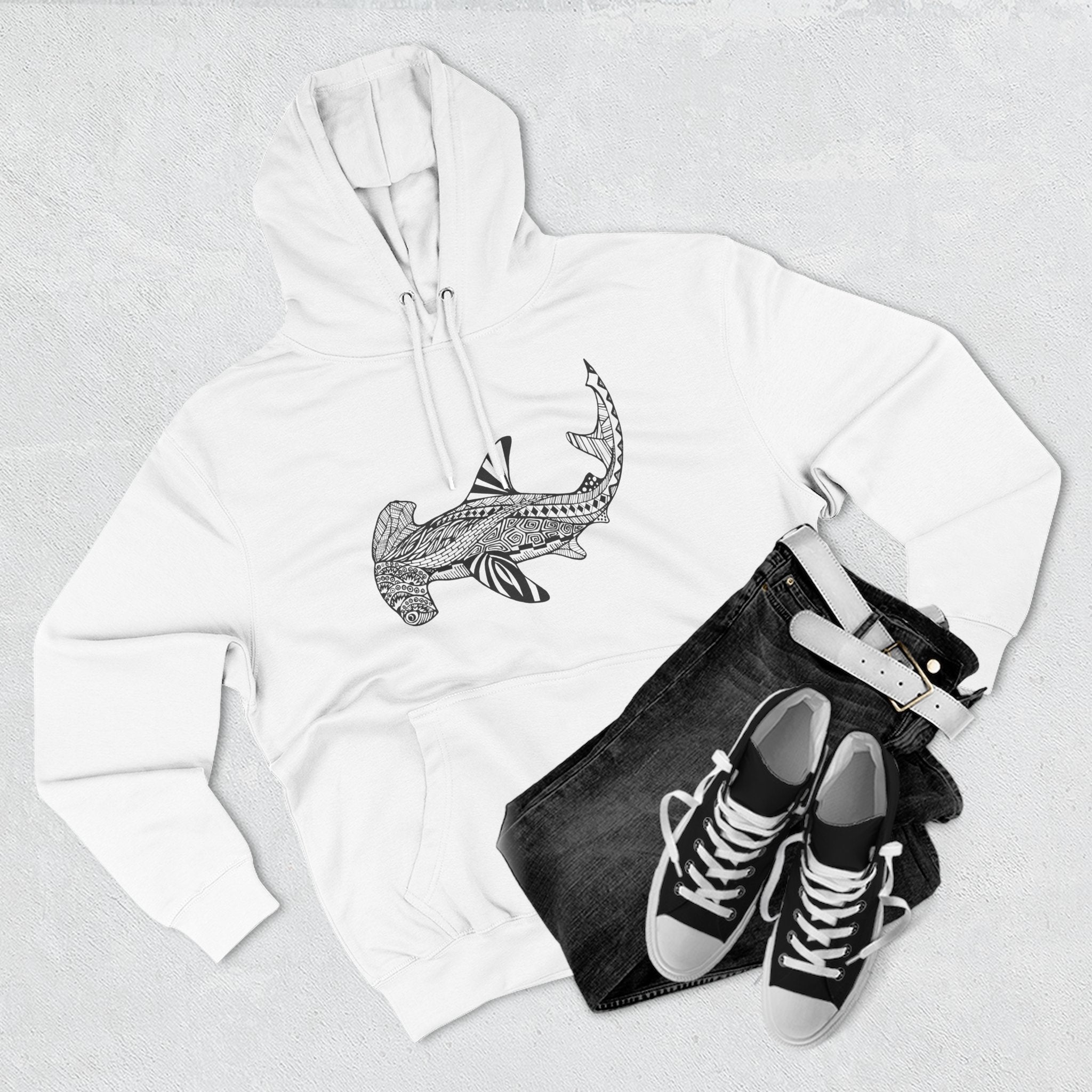 Ventangle Hammerhead fleece hoodie image 12