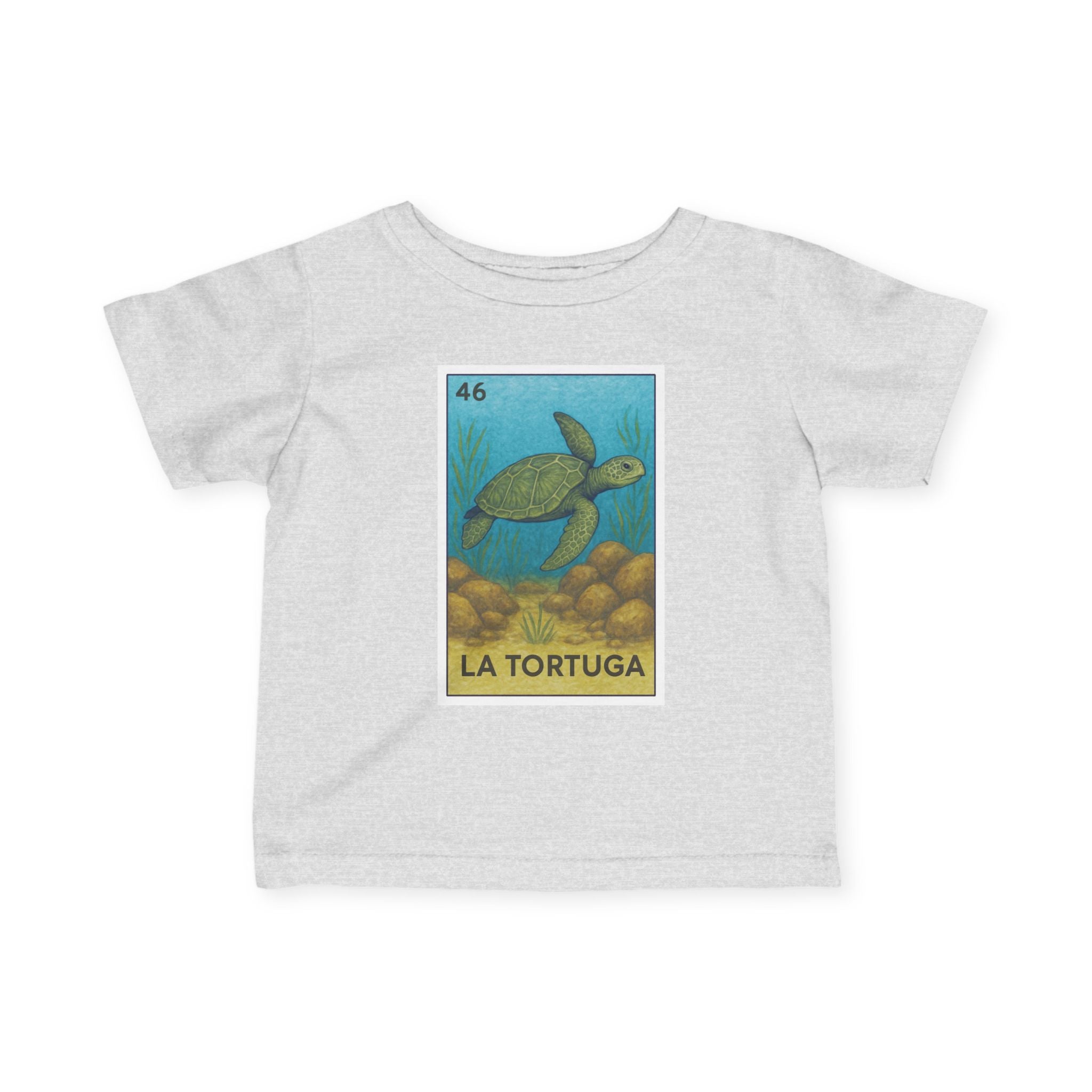 Turtle Lotería - Infant 100% Cotton T-Shirt (La Tortuga)