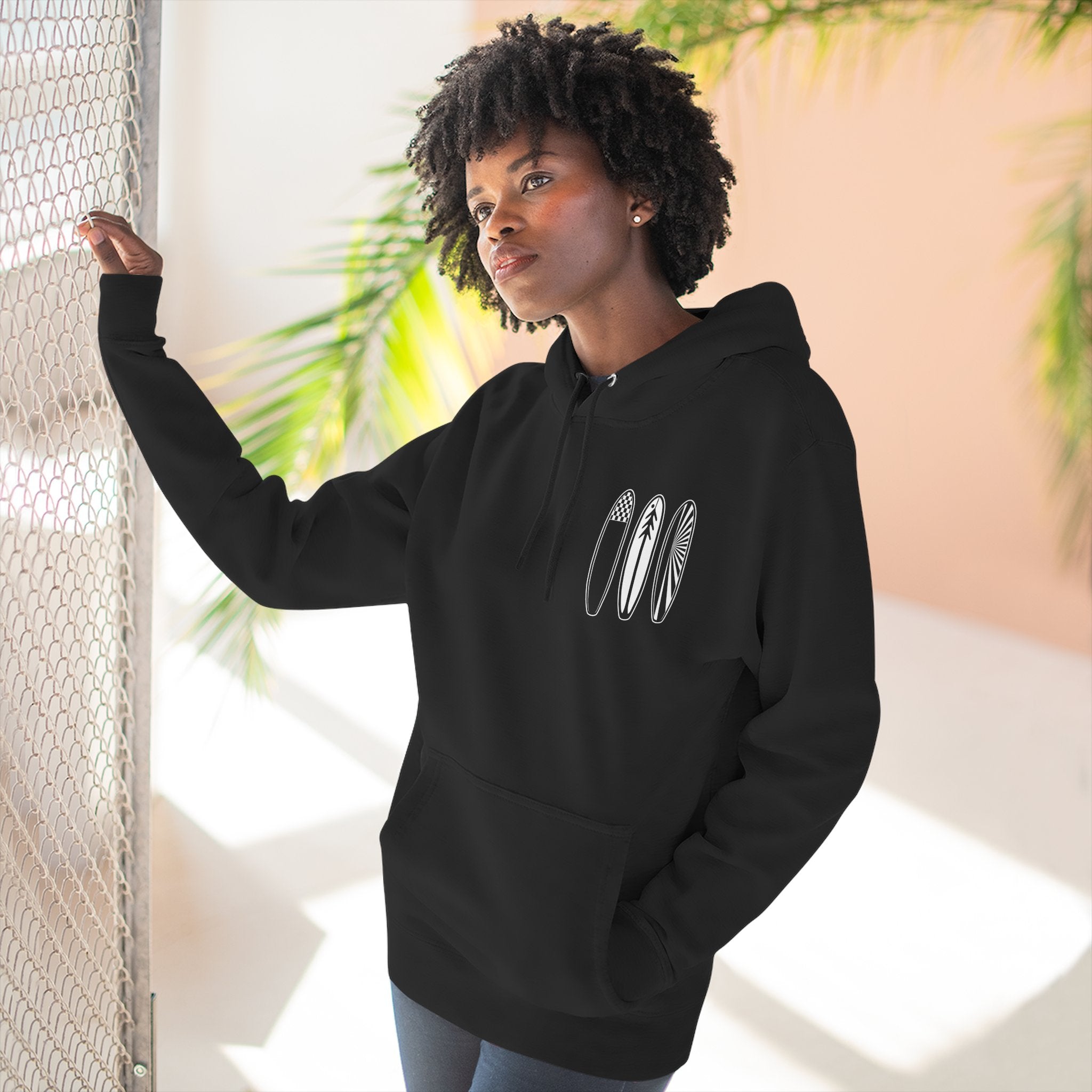 Ventana Three Board Fleece Hoodie