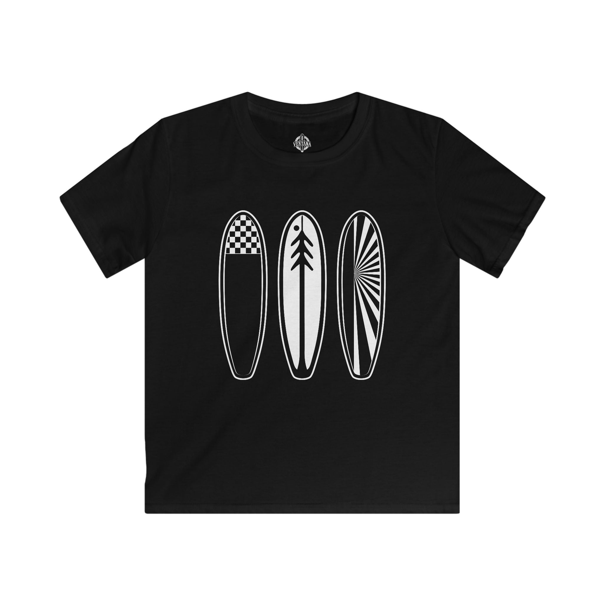 Ventana Three Board kids soft style t-shirt image 5