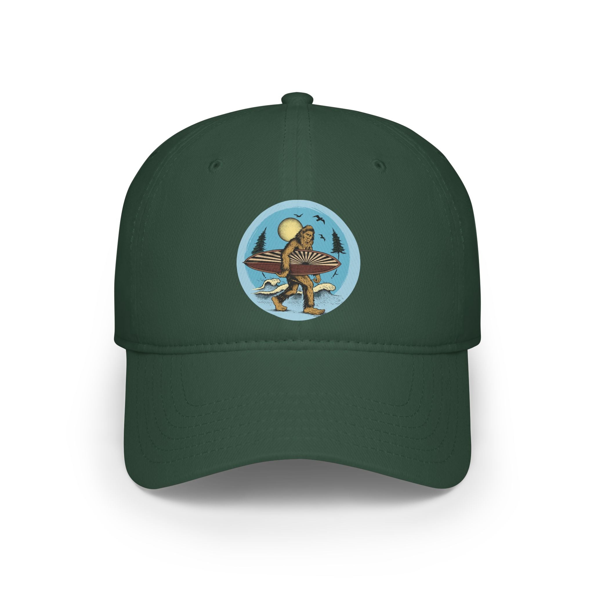 Ventana Surfsquatch by Thiago Bianchini baseball cap image 4