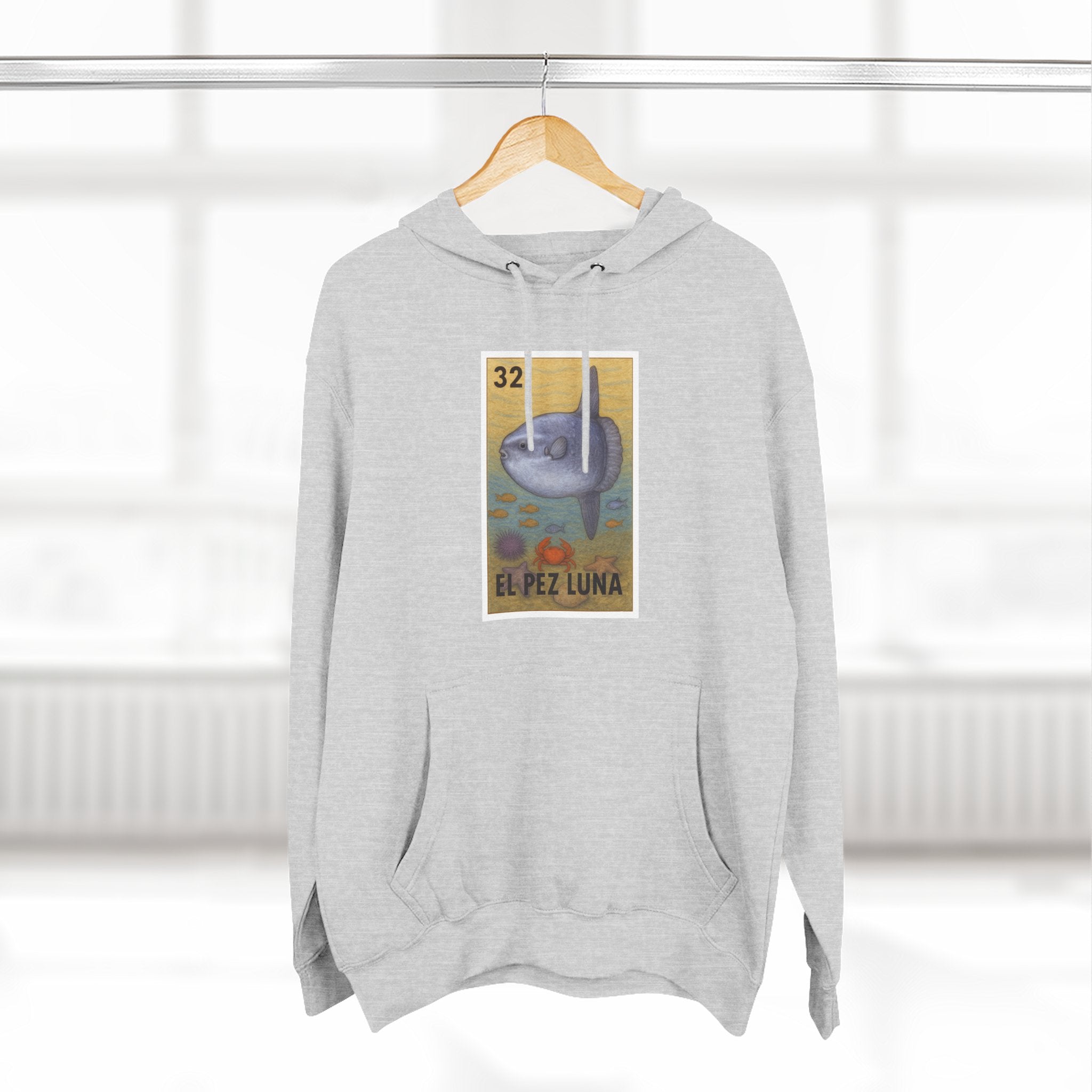 Sunfish Lotería fleece hoodie image 19