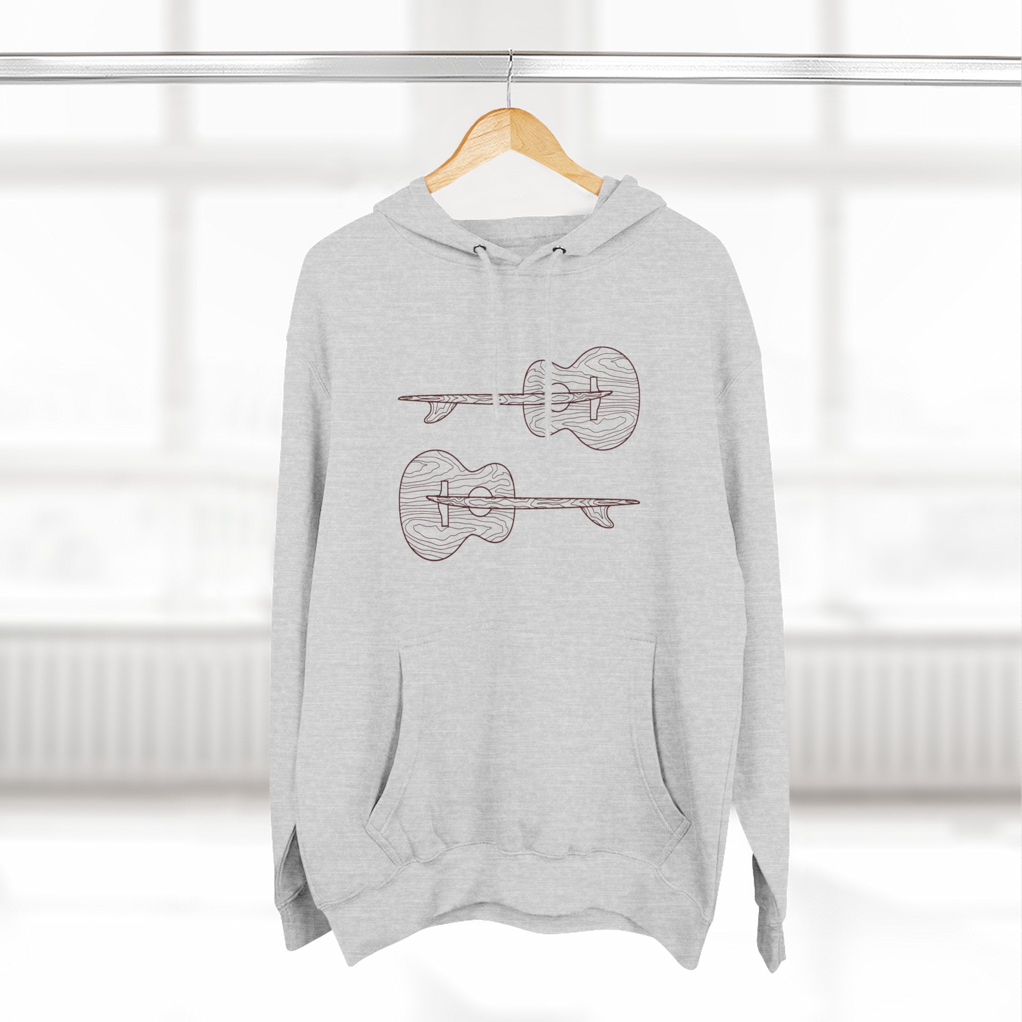 Ventana Santa Cruz Guitar Collab fleece hoodie image 19