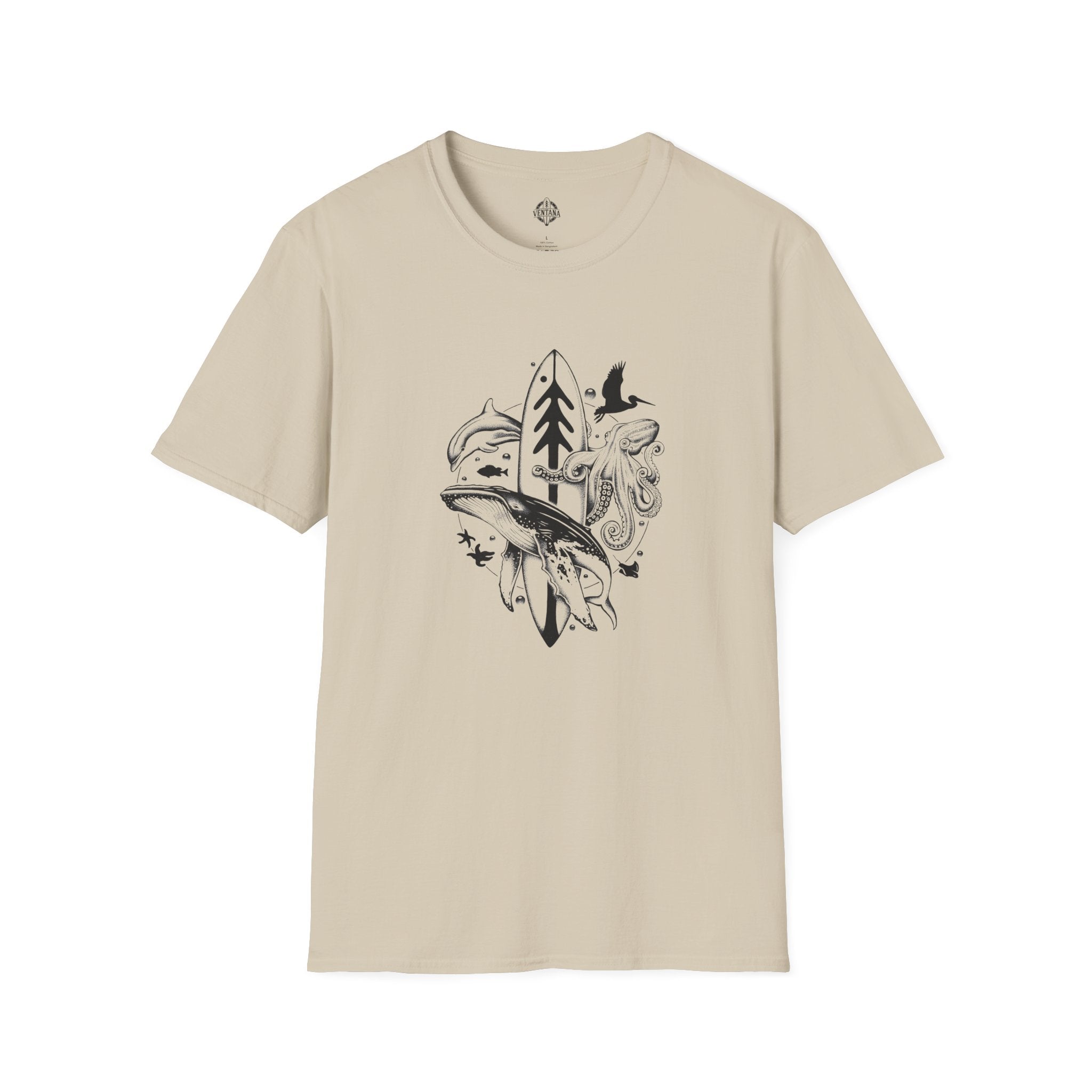 Ventana Monterey Bay by Thiago Bianchini cotton t-shirt image 2