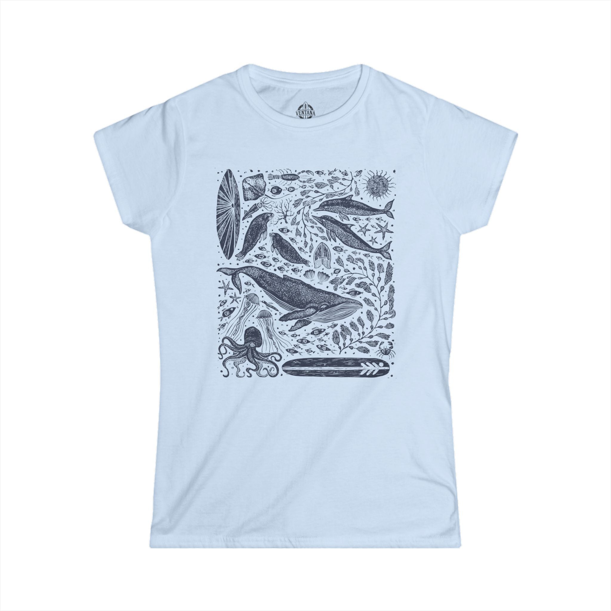 Ventana Marine Life by Lili Arnold women&