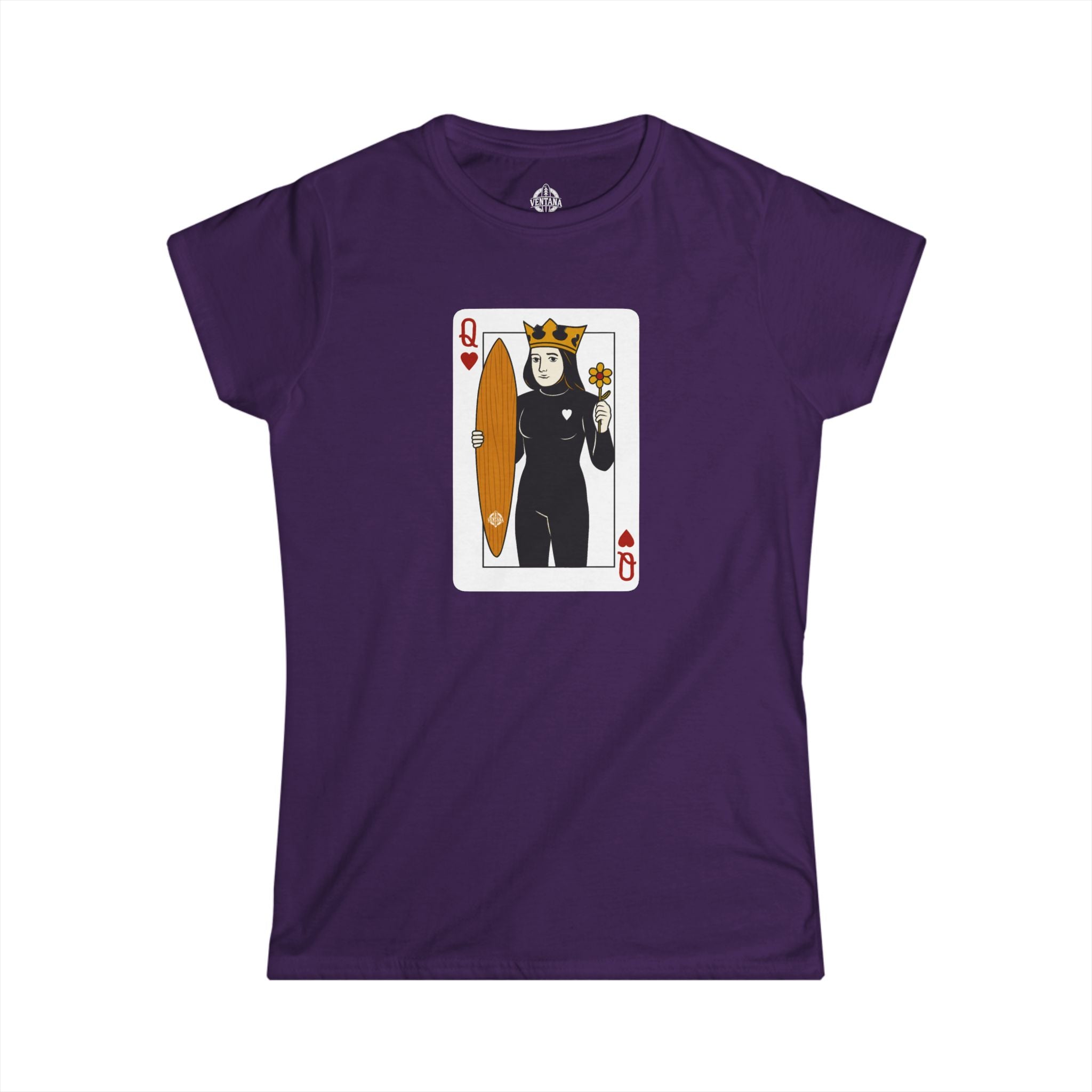 Queen of Hearts Surfer women&