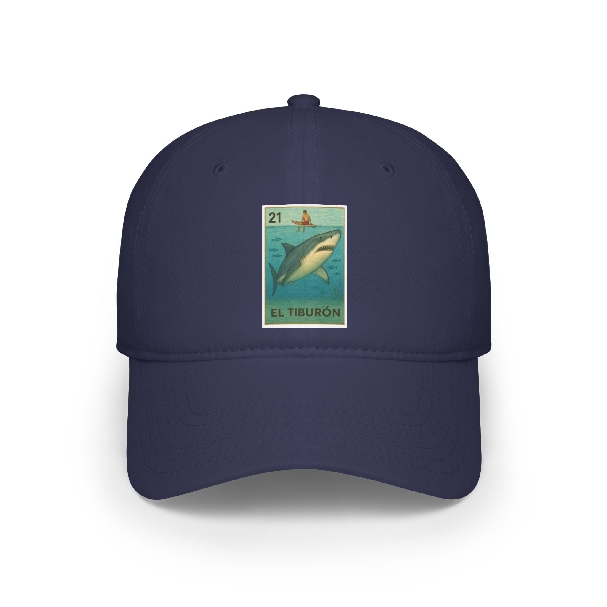 Shark Lotería baseball cap image 1