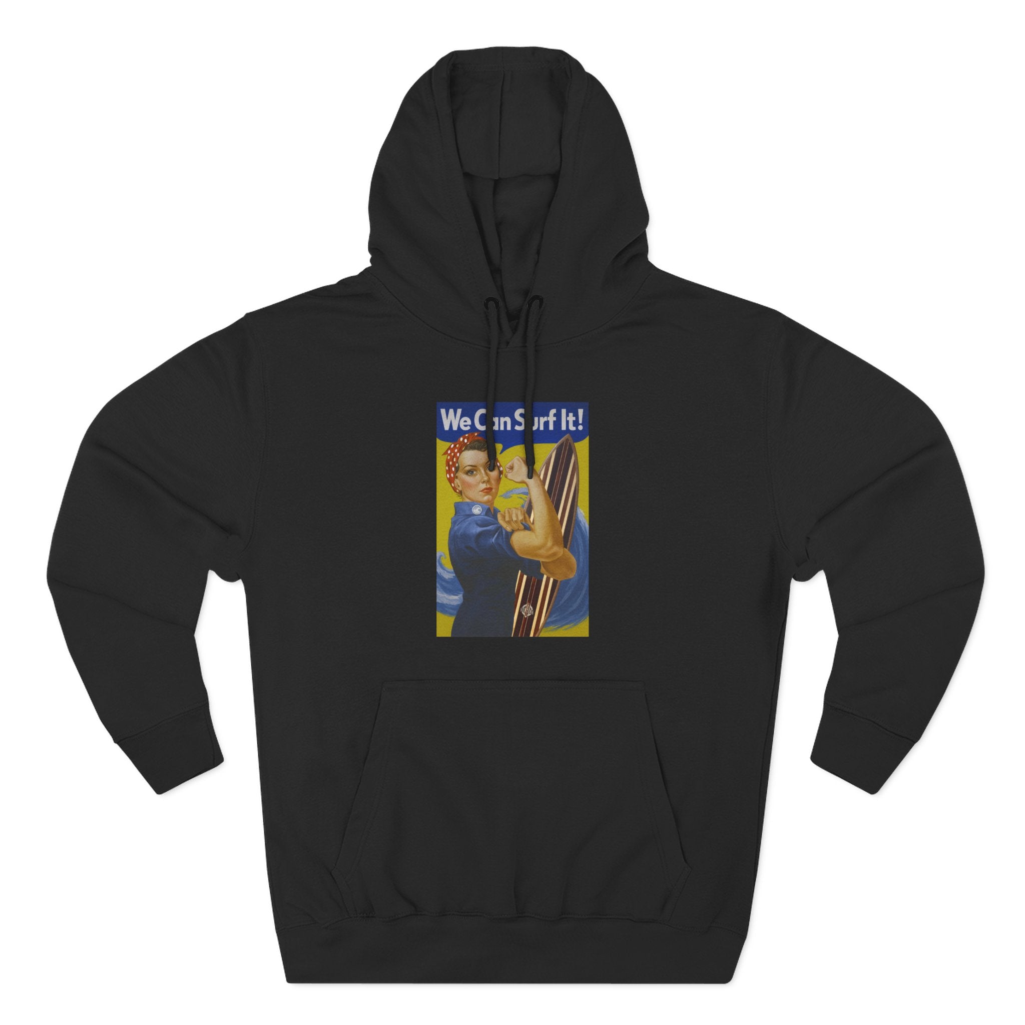 Rosie the Surfer fleece hoodie image 8