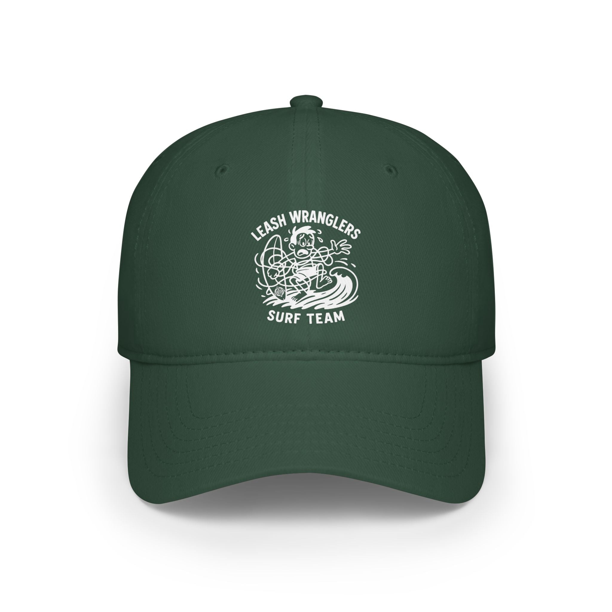 Leash Wranglers Surf Team Unisex - 100% Cotton Baseball Cap