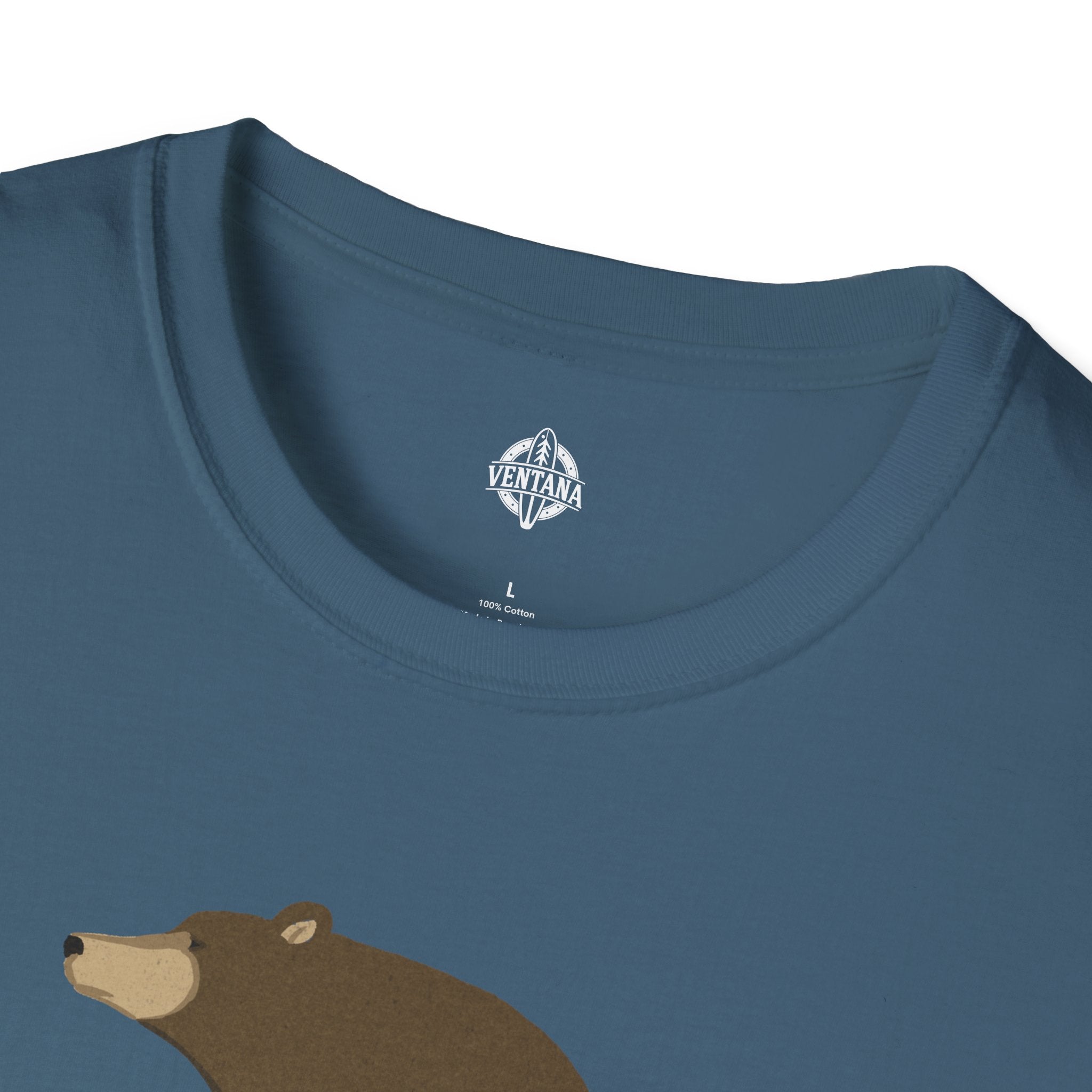 Surfing Grizzly Bear T-Shirt
