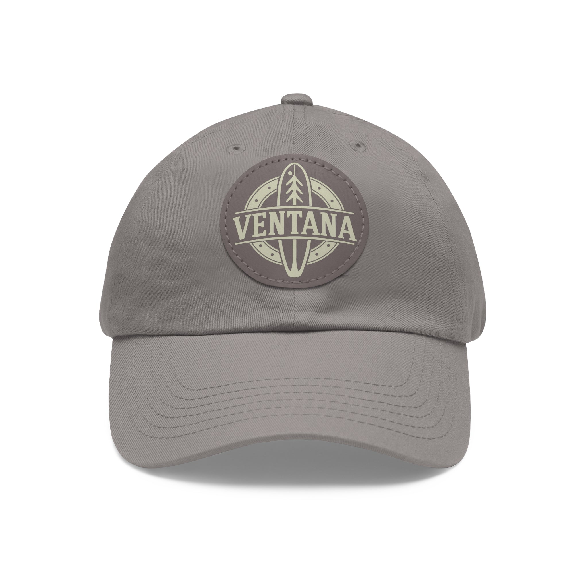 Ventana Treefish Logo Vegan Leather Patch Hat