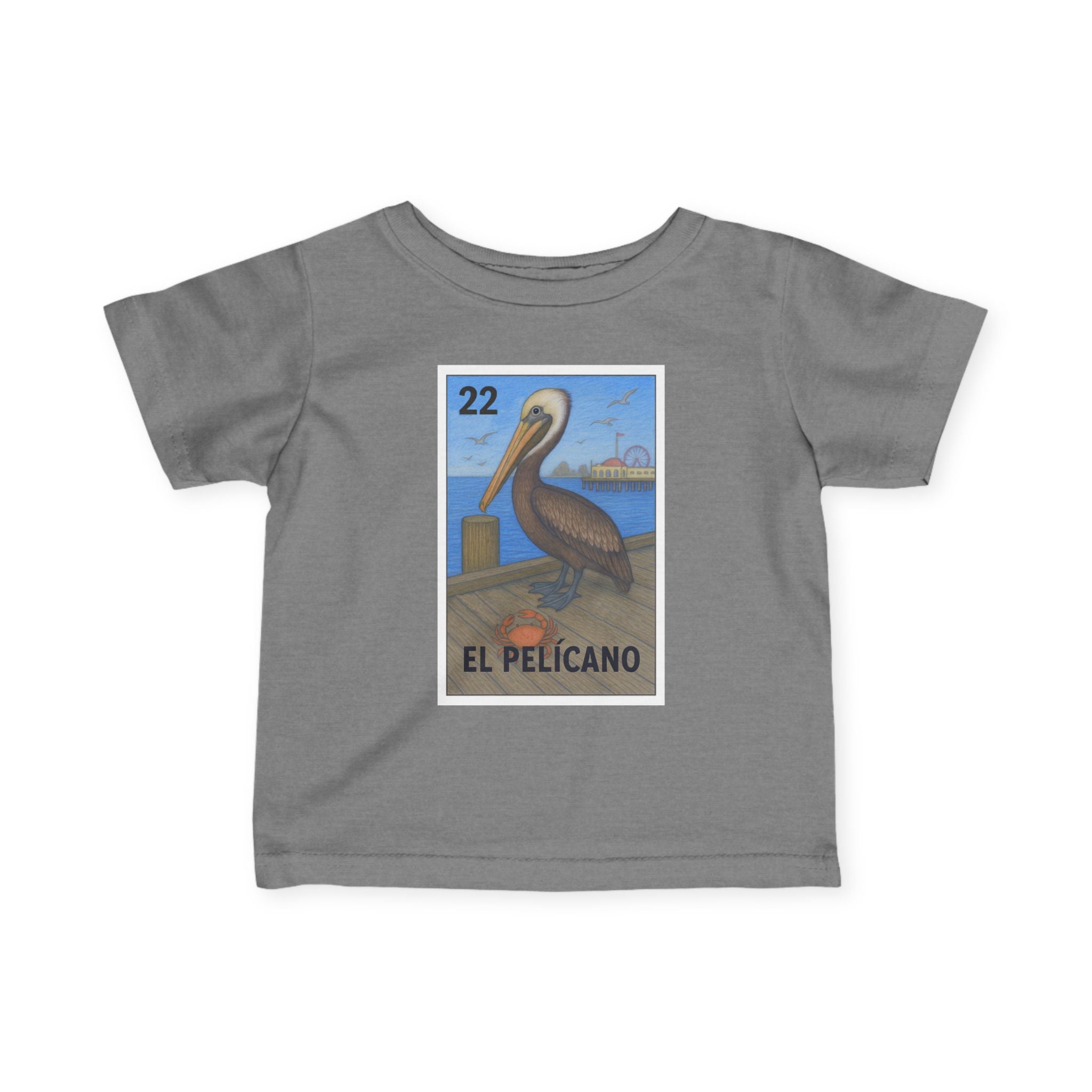 Pelican Loteria infant cotton t-shirt product image 10