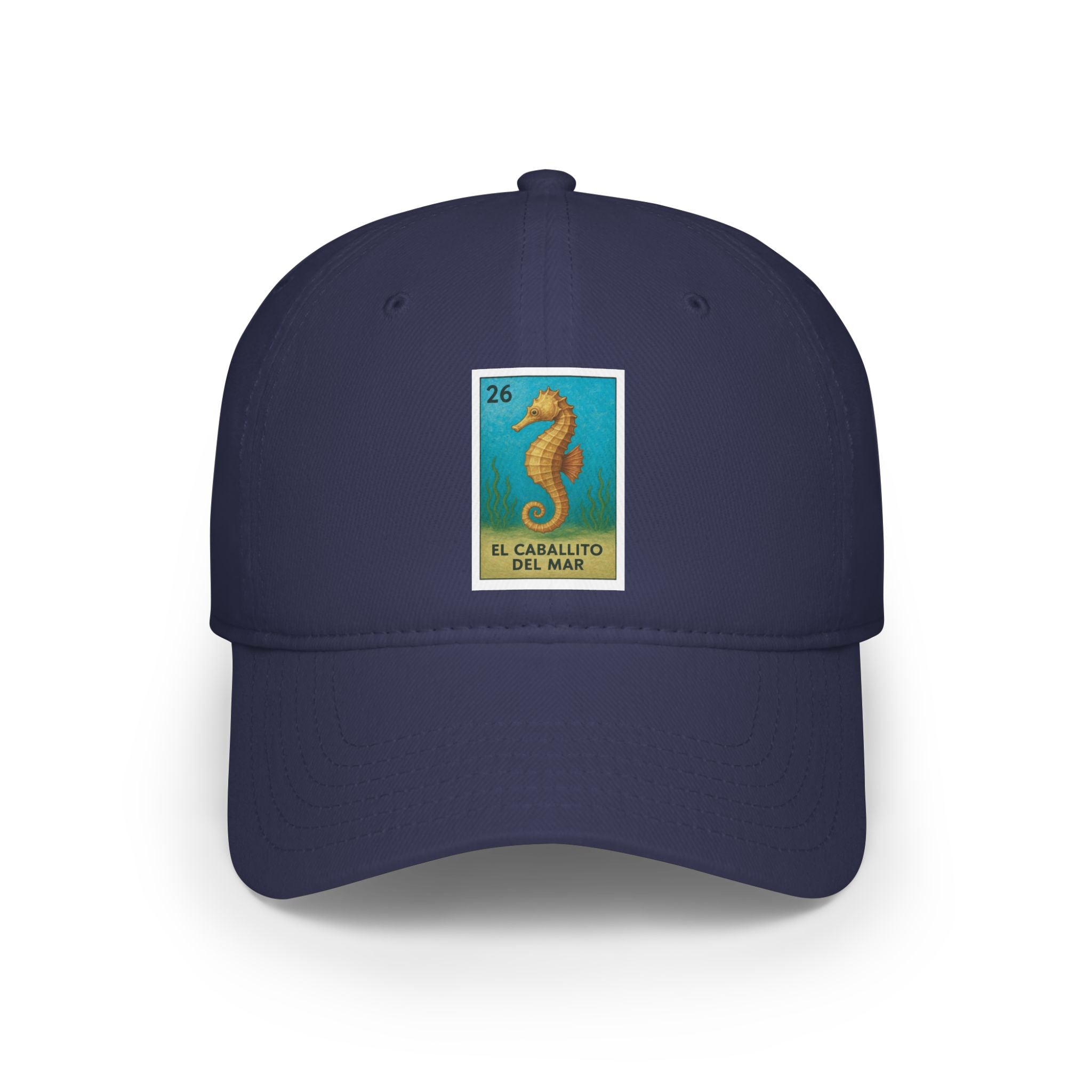 Seahorse Lotería baseball cap image 1