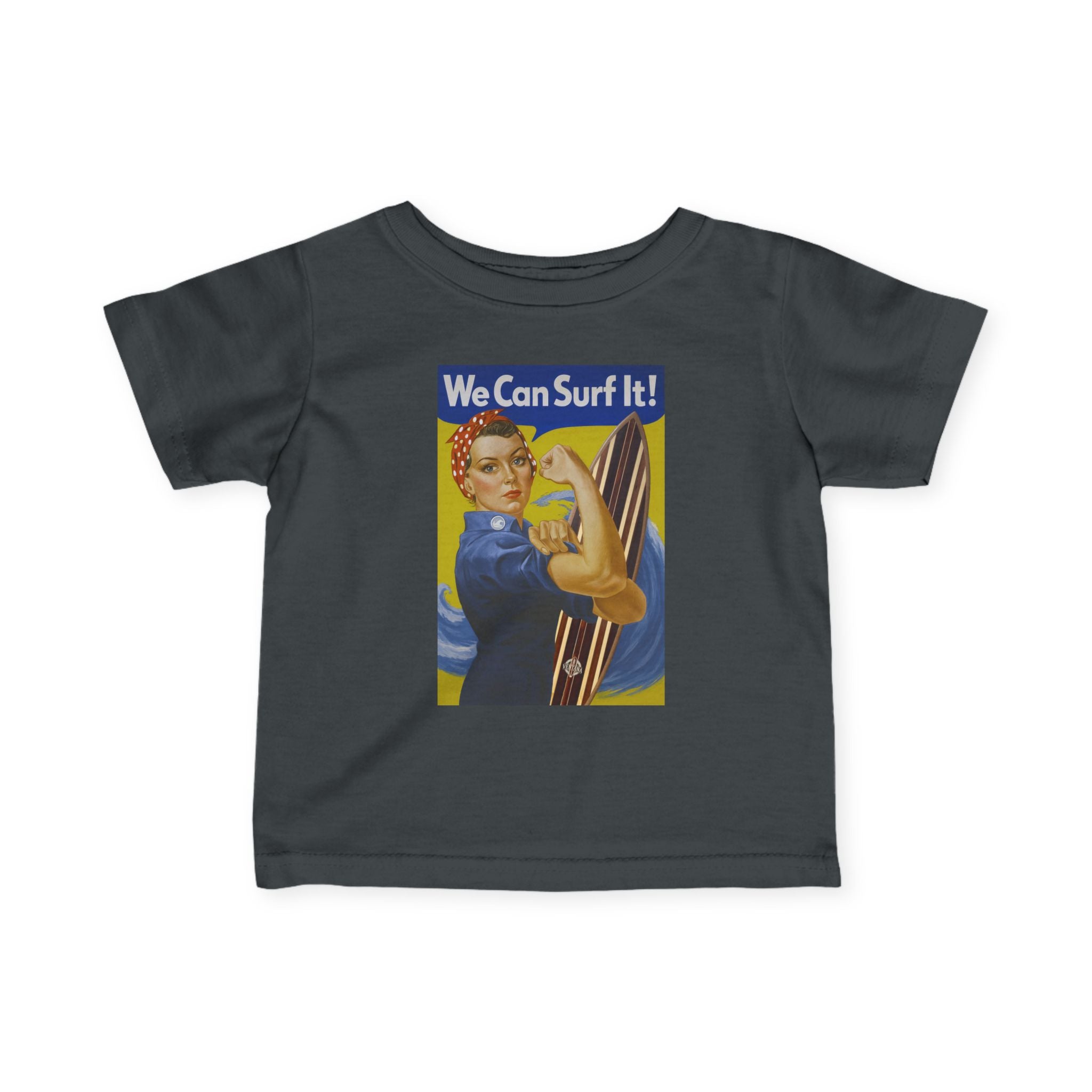 Rosie the Surfer infant cotton t-shirt image 12