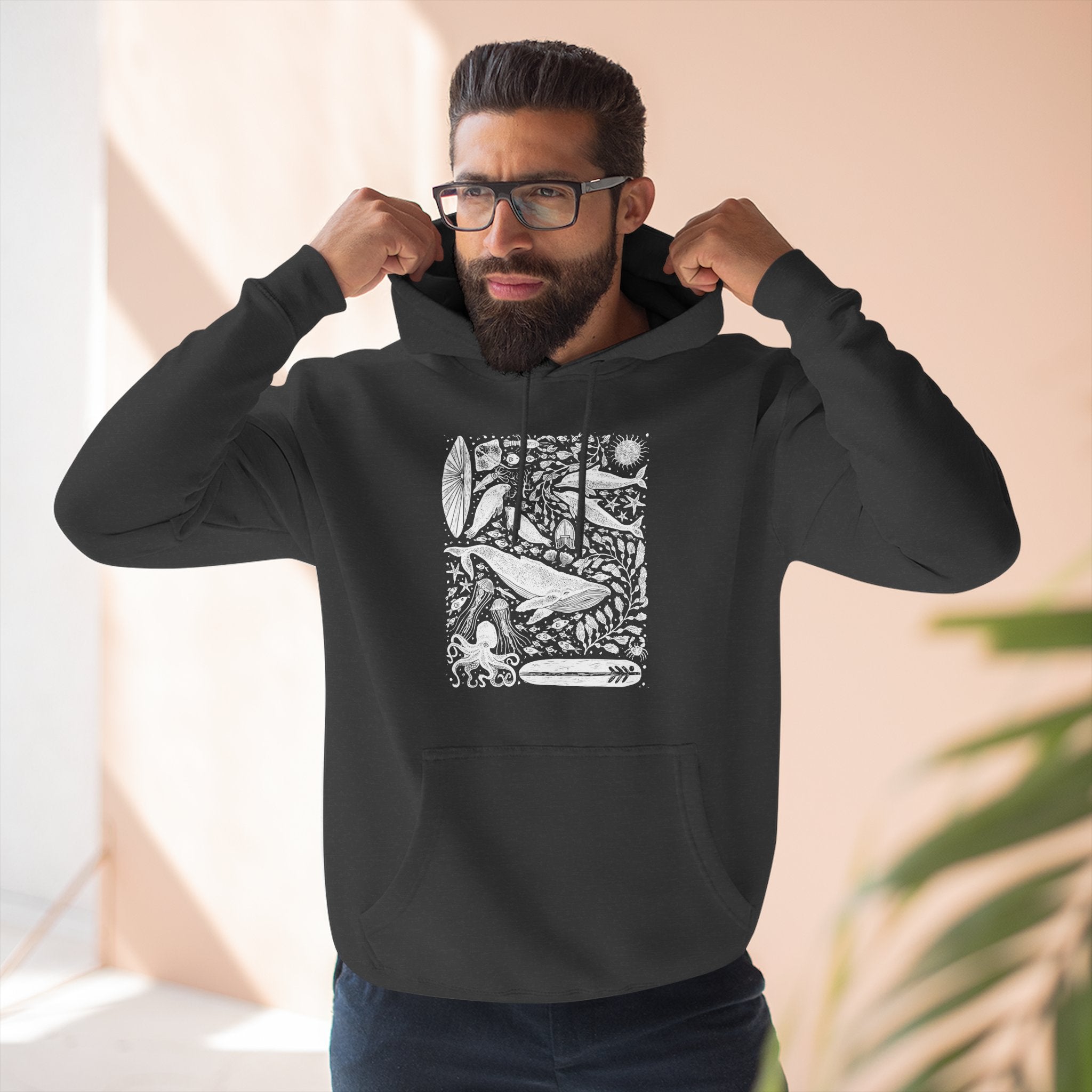 Ventana Marine Life Fleece Hoodie