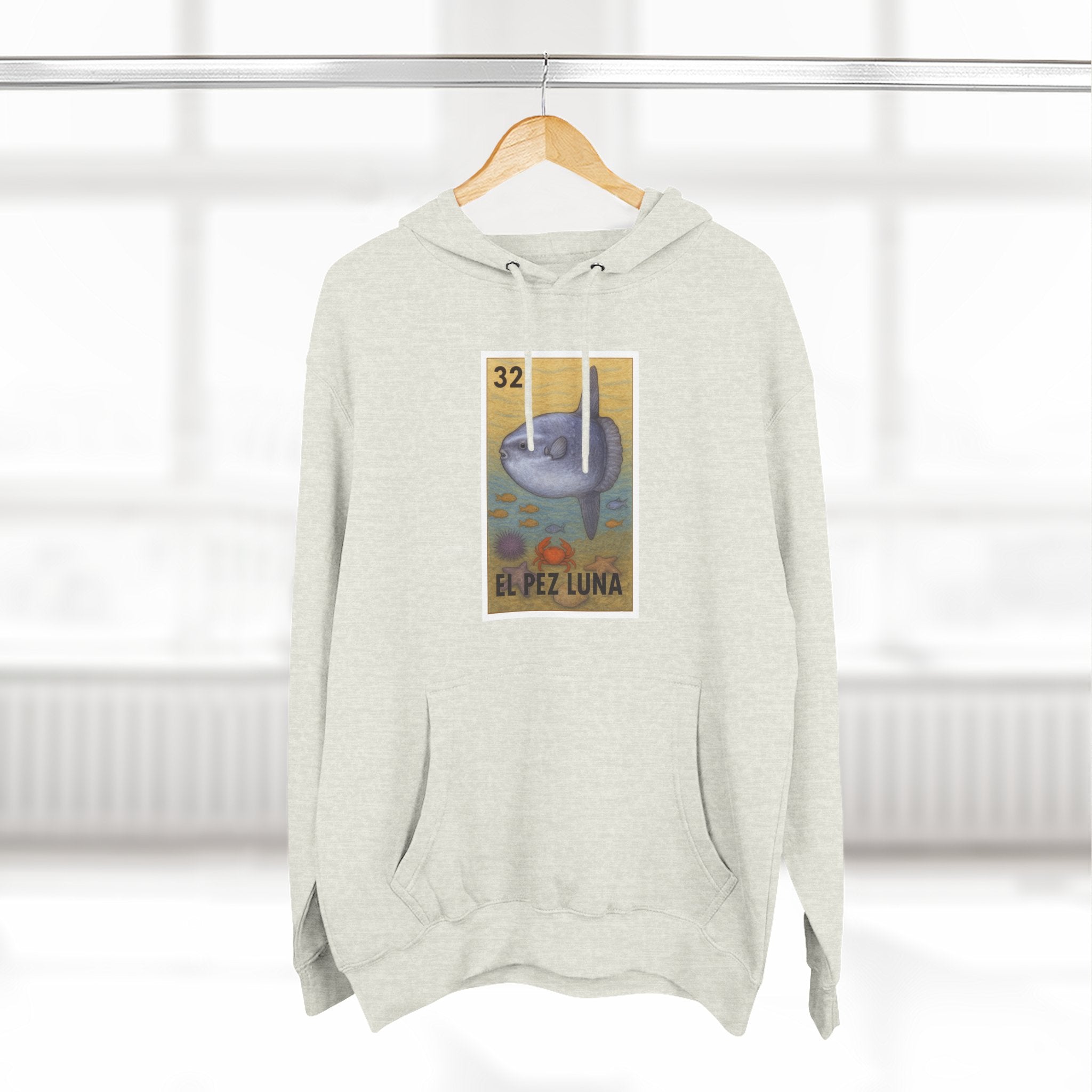 Sunfish Lotería Fleece Hoodie