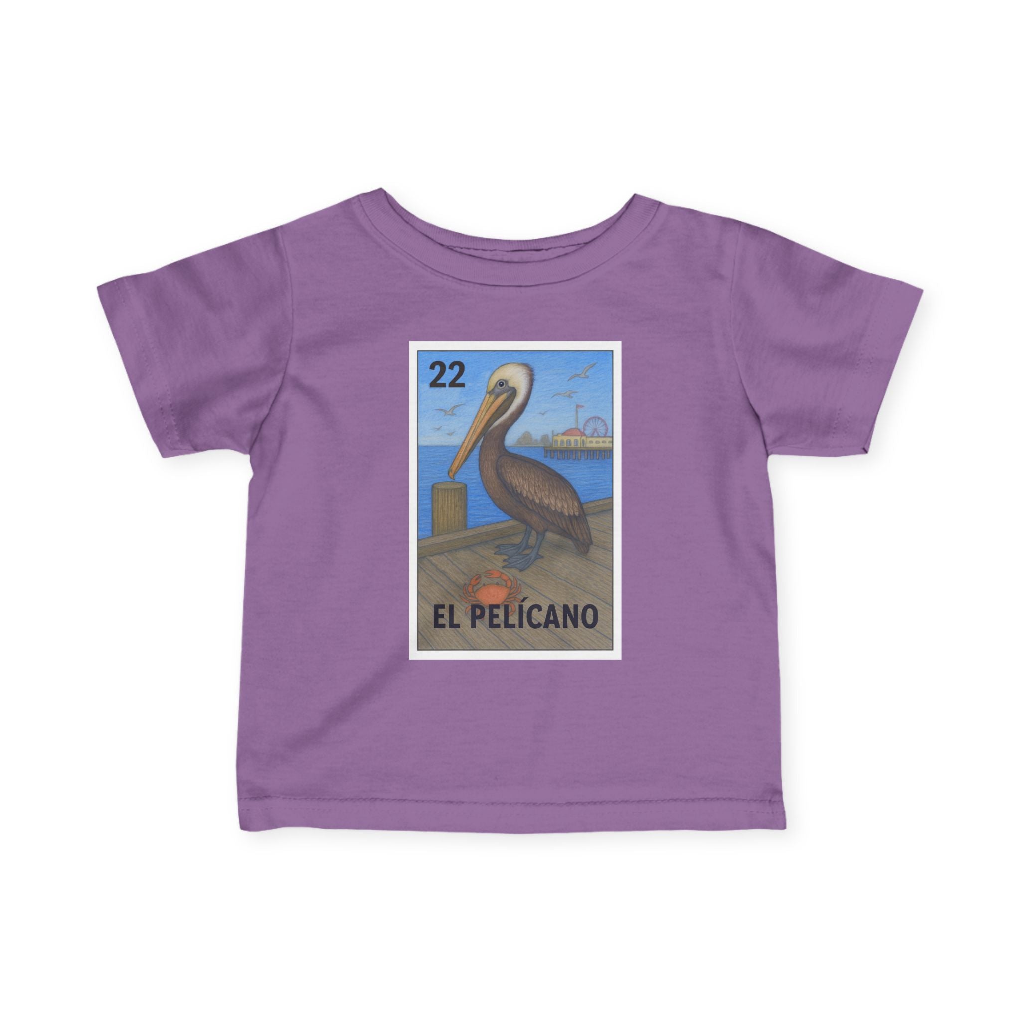Pelican Loteria infant cotton t-shirt product image 14