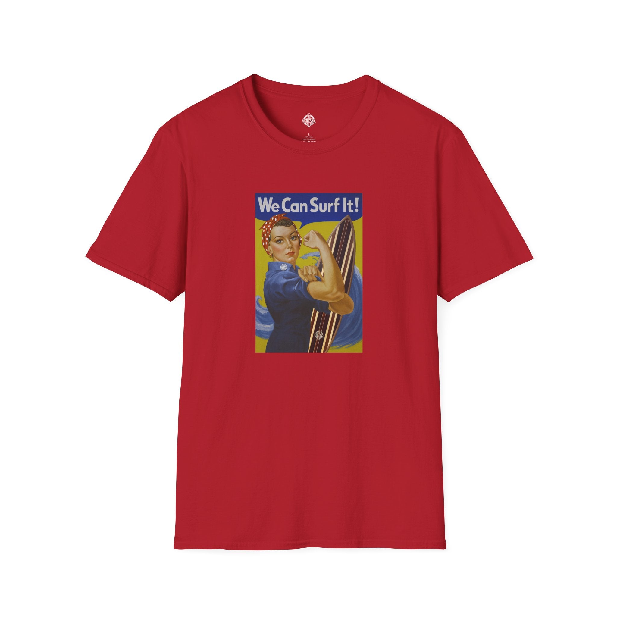 Rosie the Surfer cotton t-shirt image 16