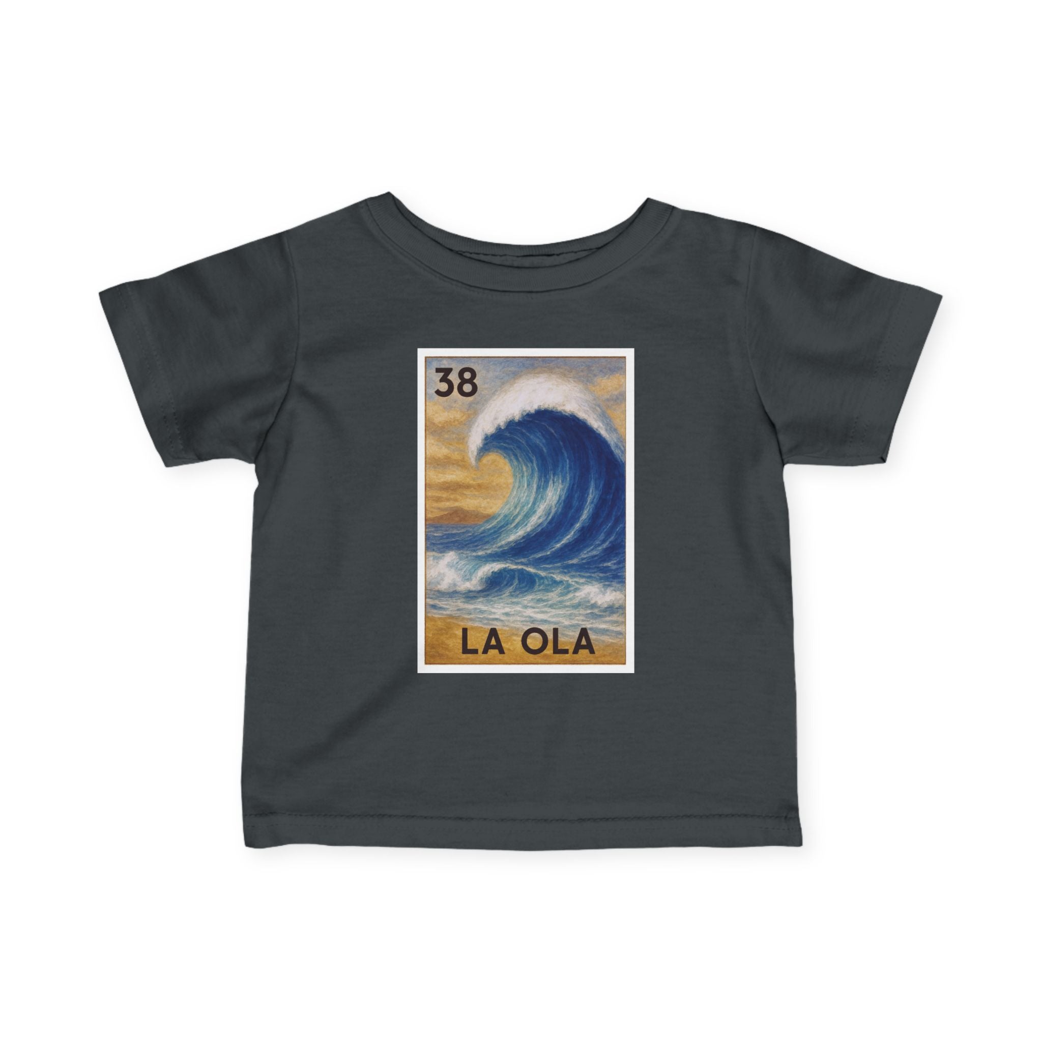 Wave Lotería infant cotton t-shirt image 10
