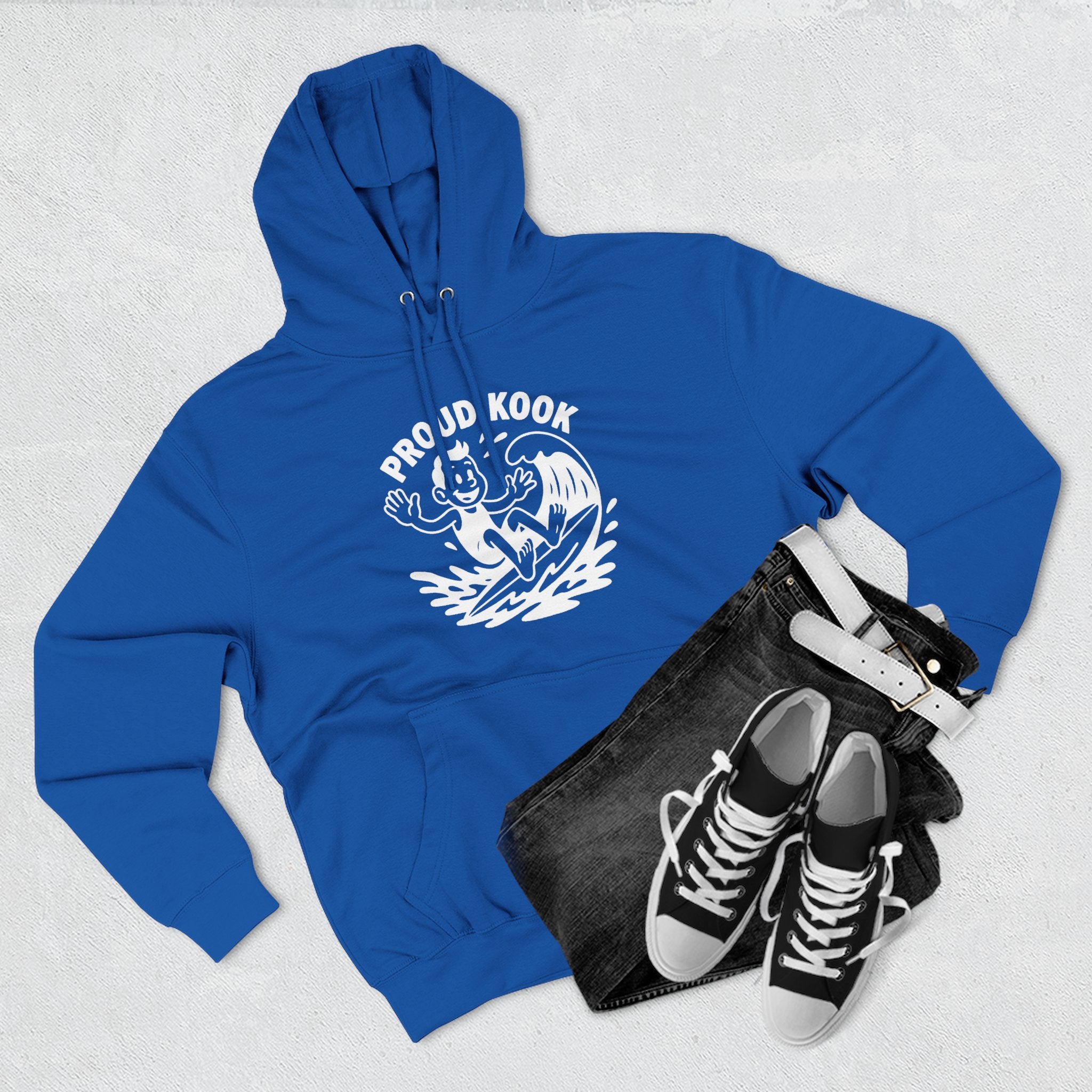 Proud Kook Unisex - Pull-Over Cotton Blend Fleece Hoodie