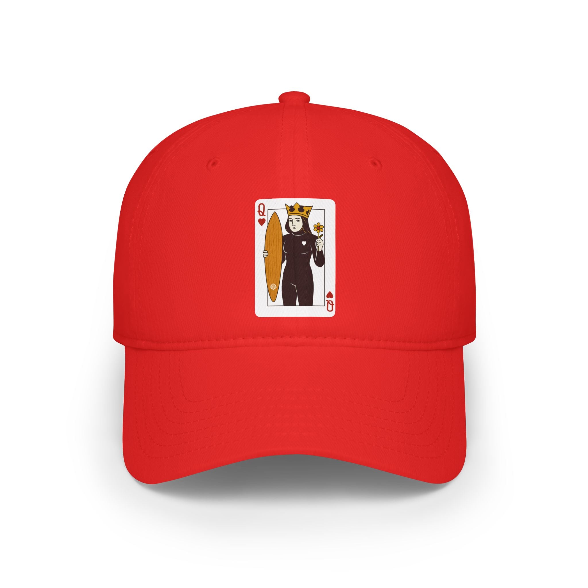 Queen of Hearts Surfer baseball cap image 4