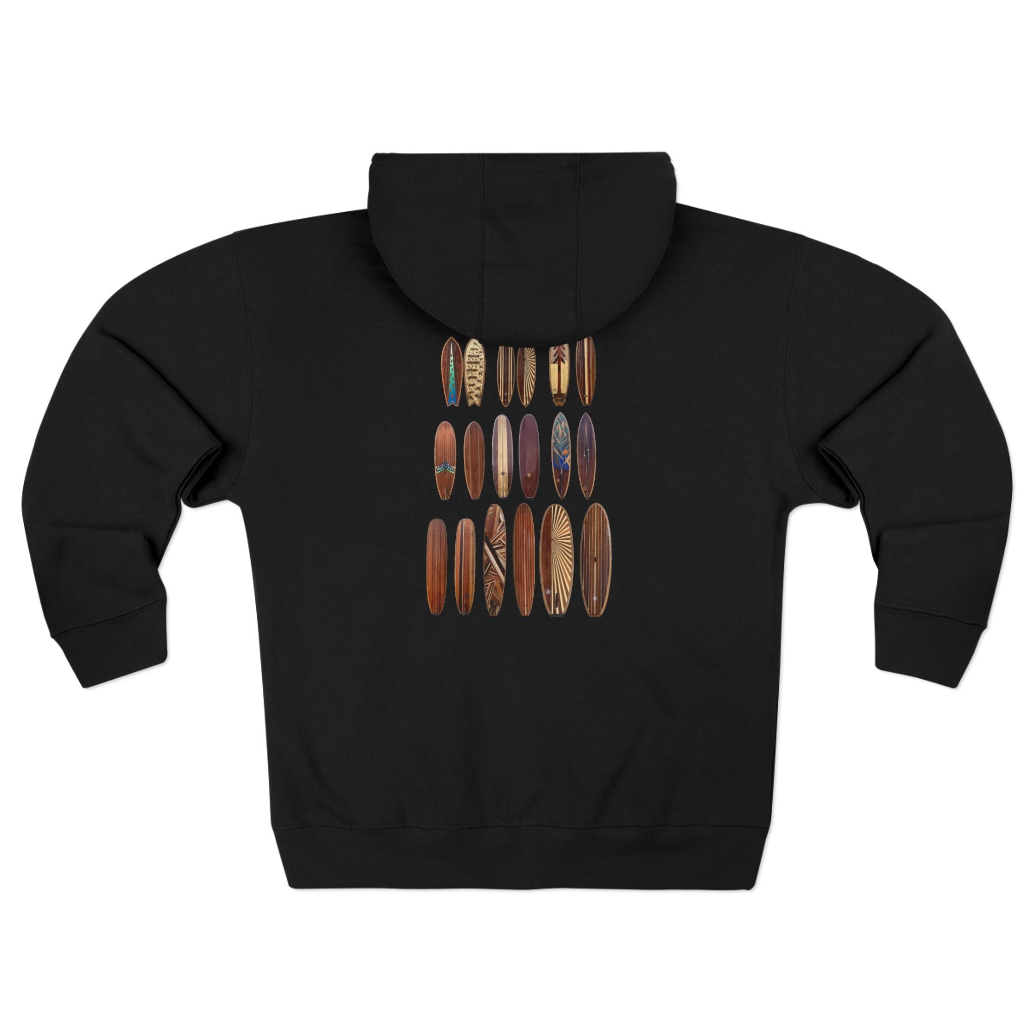 Ventana Wooden Surfboards zip fleece hoodie image 4
