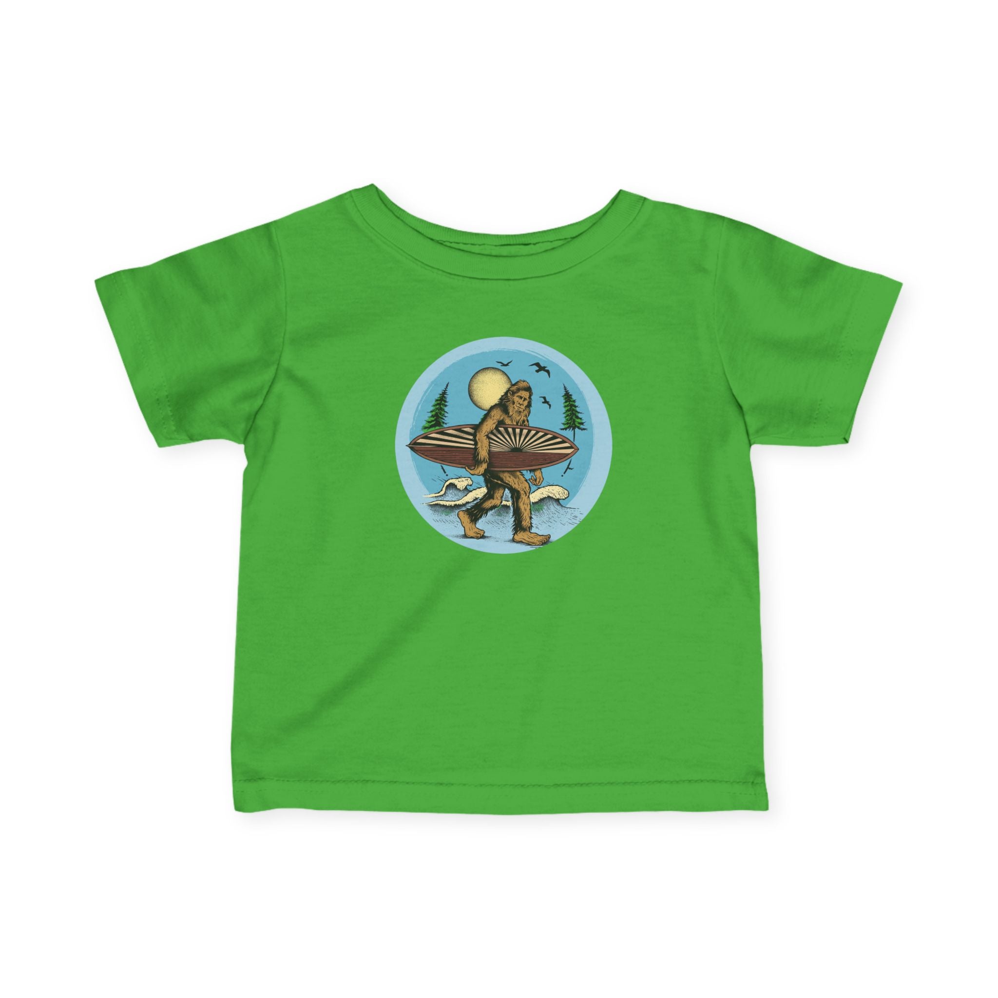 Ventana Surfsquatch by Thiago Bianchini infant cotton t-shirt image 8